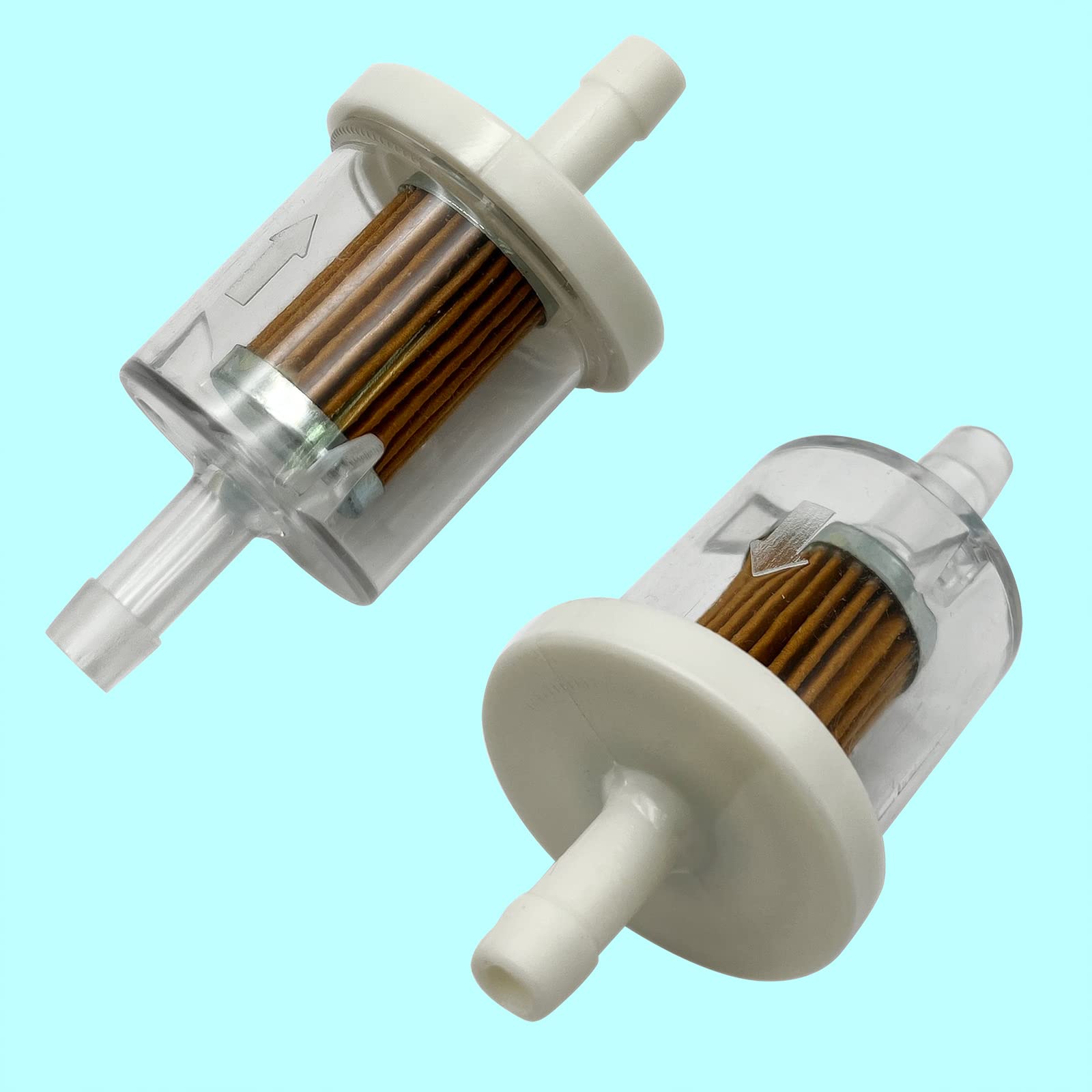 Replacement Fuel Filter For Bs 1/4 Inch Inline 40 Micron Fuel Filter Compatible With Kawasaki Fh430V