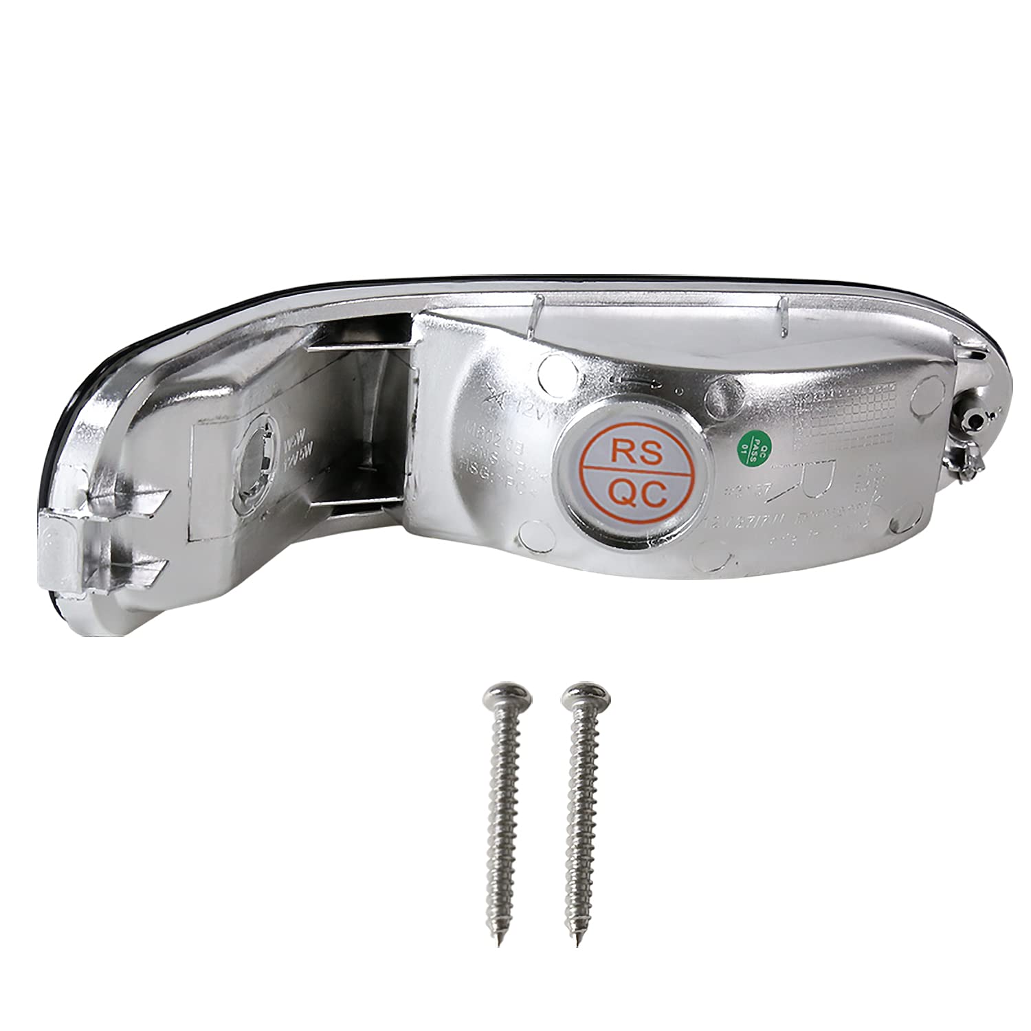 Spec-D Tuning Jdm Clear Rear Bumper Lights Turning Signal Lamps Compatible With Mitsubishi Eclipse 2000-2005 L+R Pair