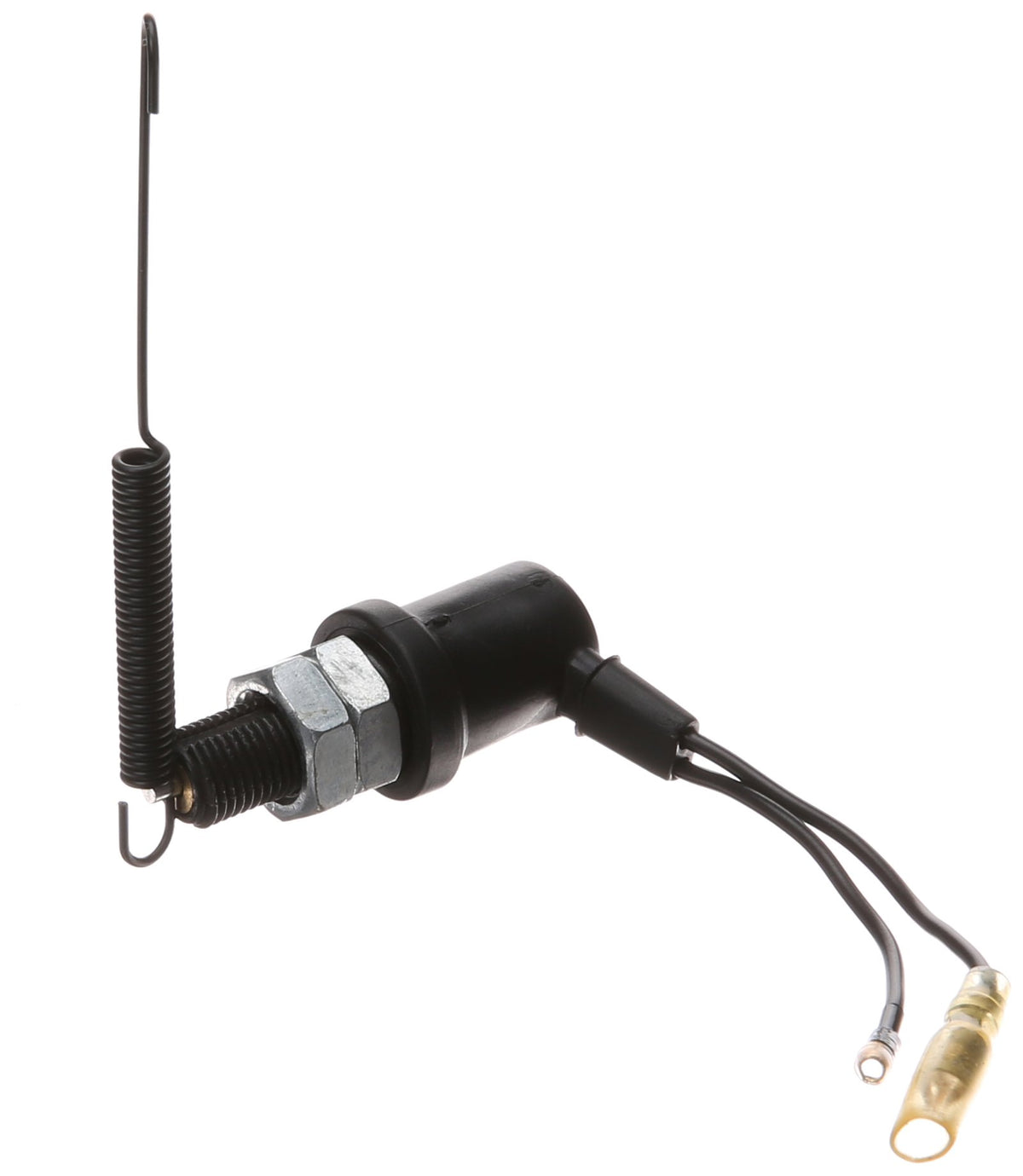 K&S 12-0001 Universal Spring Type Brake Light Switch, black