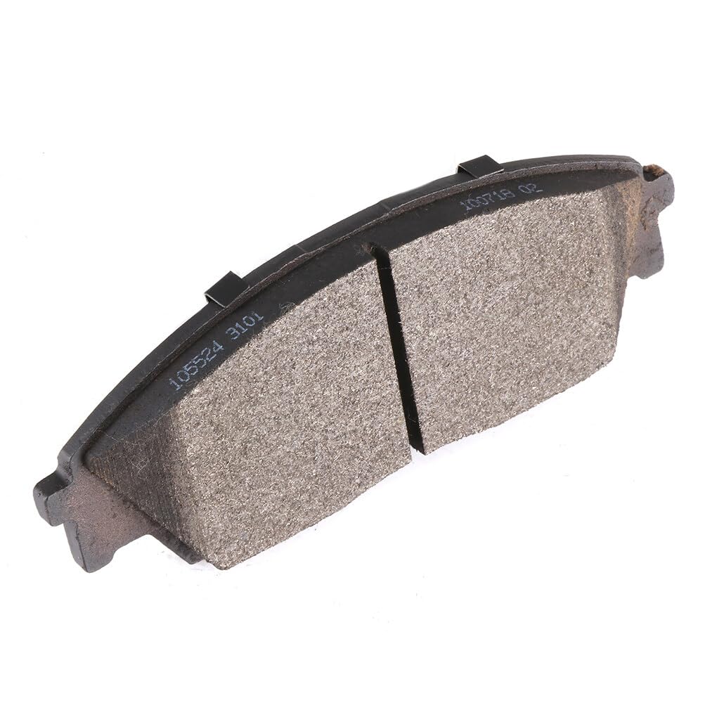 Scitoo D373 Semi-Metal Brake Pads Kits Front Replacement For Honda Civic 1988-1991,For Honda Crx 1990-1991,For Honda Prelude 198