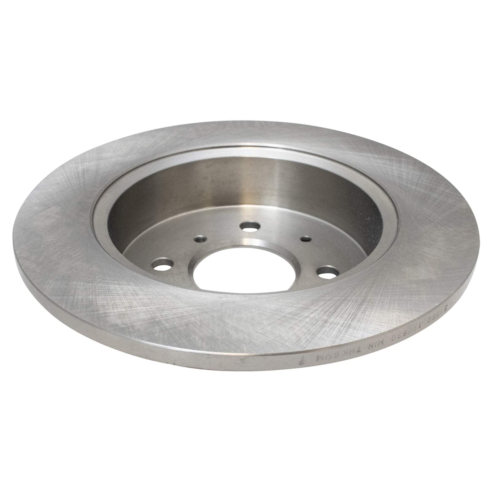 Trq Rear Brake Pad & Rotor Kit Brake Pads Brake Rotor Semi-Metallic Compatible With 2002-2003 Honda Civic