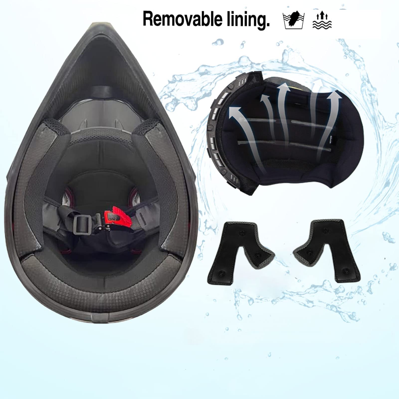 Youth Adult Anti-Collision Dirt Bike Helmet Trend Skull Atv Dot Approved Bmx Youth Helmet Suv Mask Goggles Gloves,Dirt Bike Down