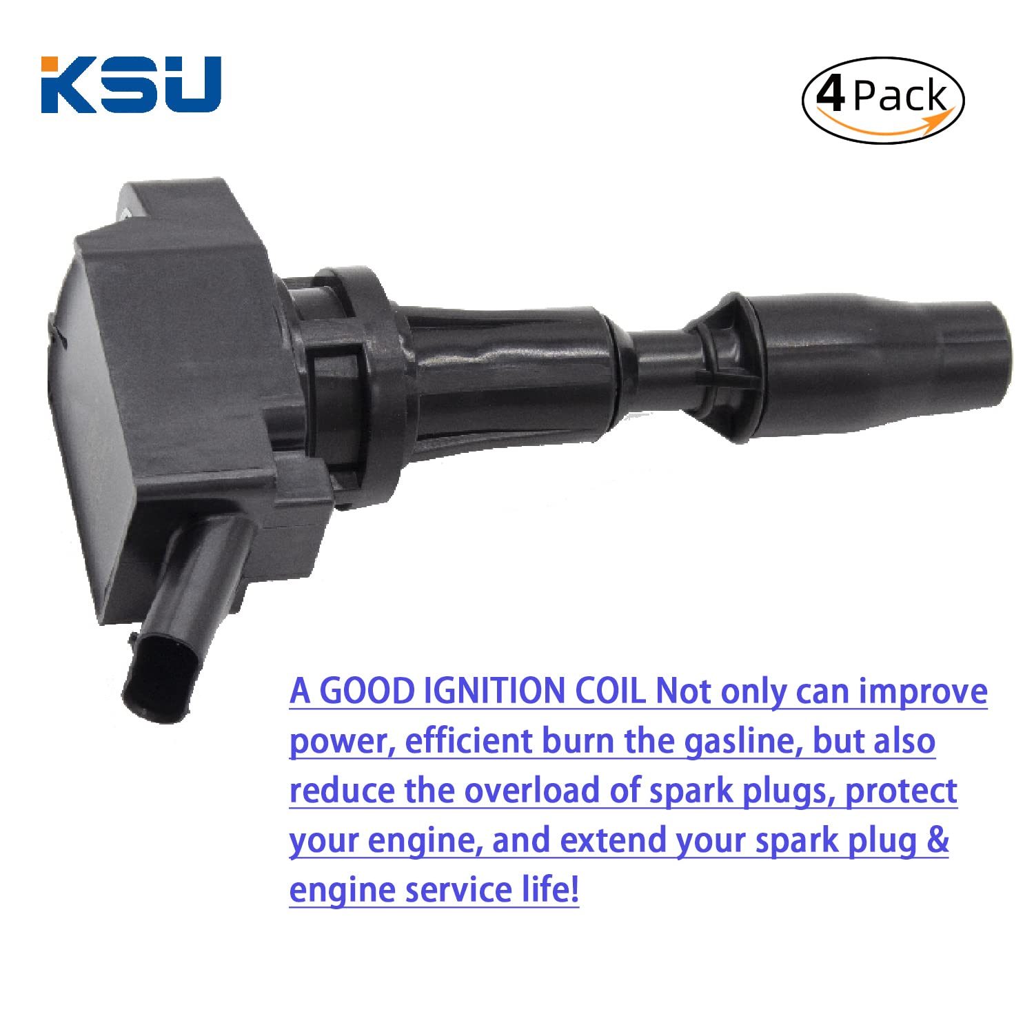 KSU Coil pack compatible with Kia Sorento 2.0L L4 Turbocharged 2016 2017 2018