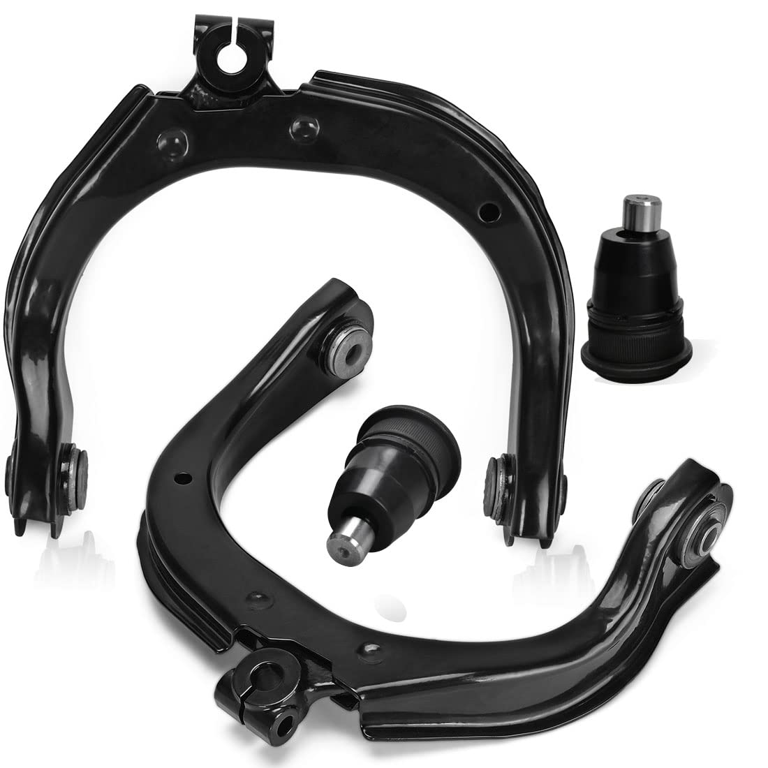 Autosaver88 10Pcs Front Suspension Kit Compatible With 2006-2018 Rav4, Control Arm W/Ball Joint, Tie Rods, Sway Bars