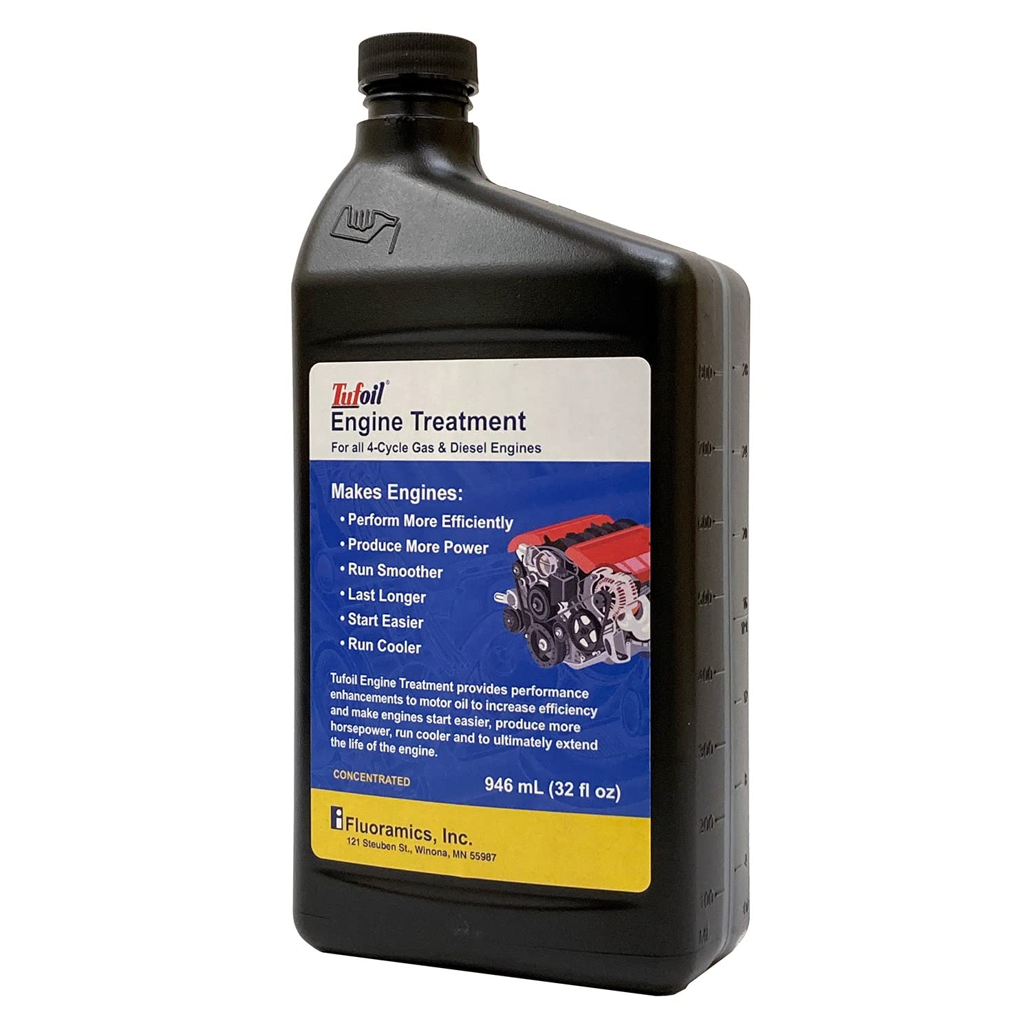 Fluoramics' Tufoil For Engines Engine Treatment (Quart)