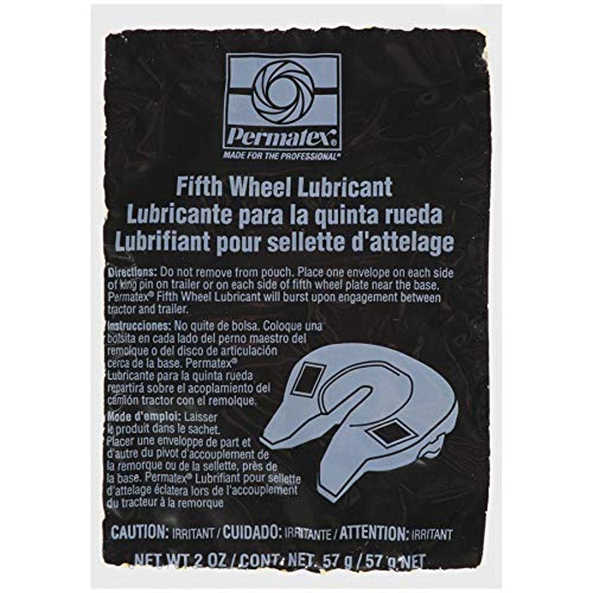 Permatex 01010 5Th Wheel Grease - Single Pouch