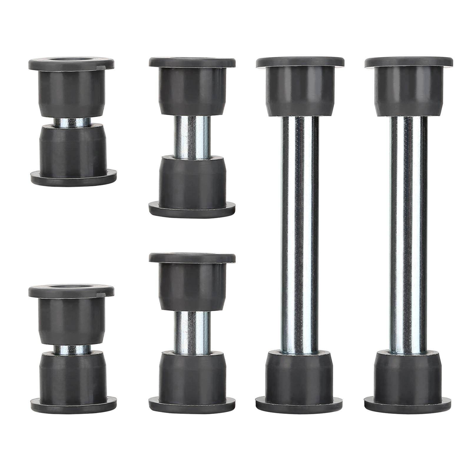 10L0L Front Lower Spring A-Arm Bushing Sleeves Kit for Club Car Precedent 2004-up Golf Cart, Replace OEM 1029562-01 1022874011 1
