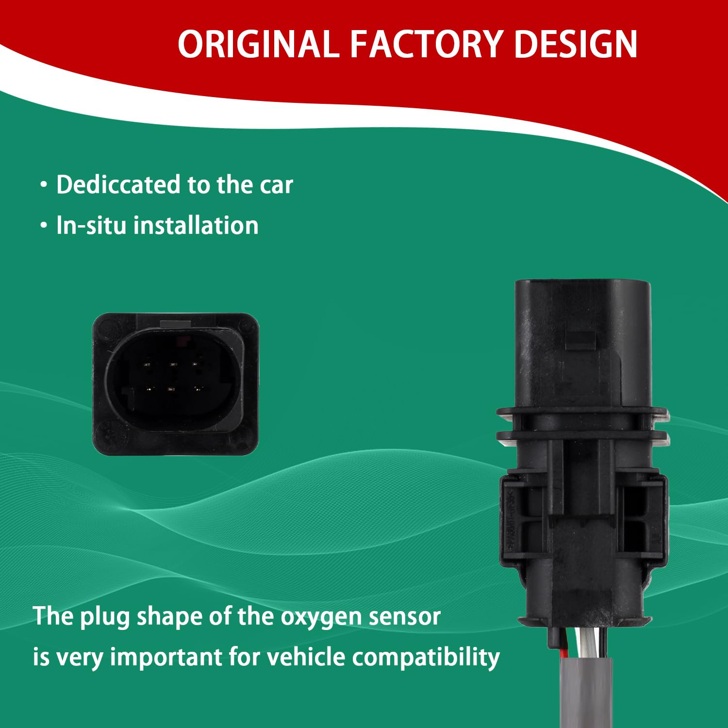 Necatuo 234-5138 Upstream Oem Oxygen Sensor O2 Sensor Compatible With Bmw 128I 135I 323I 325I 328I 330I Z4 X5, 525I 528I 530I L6