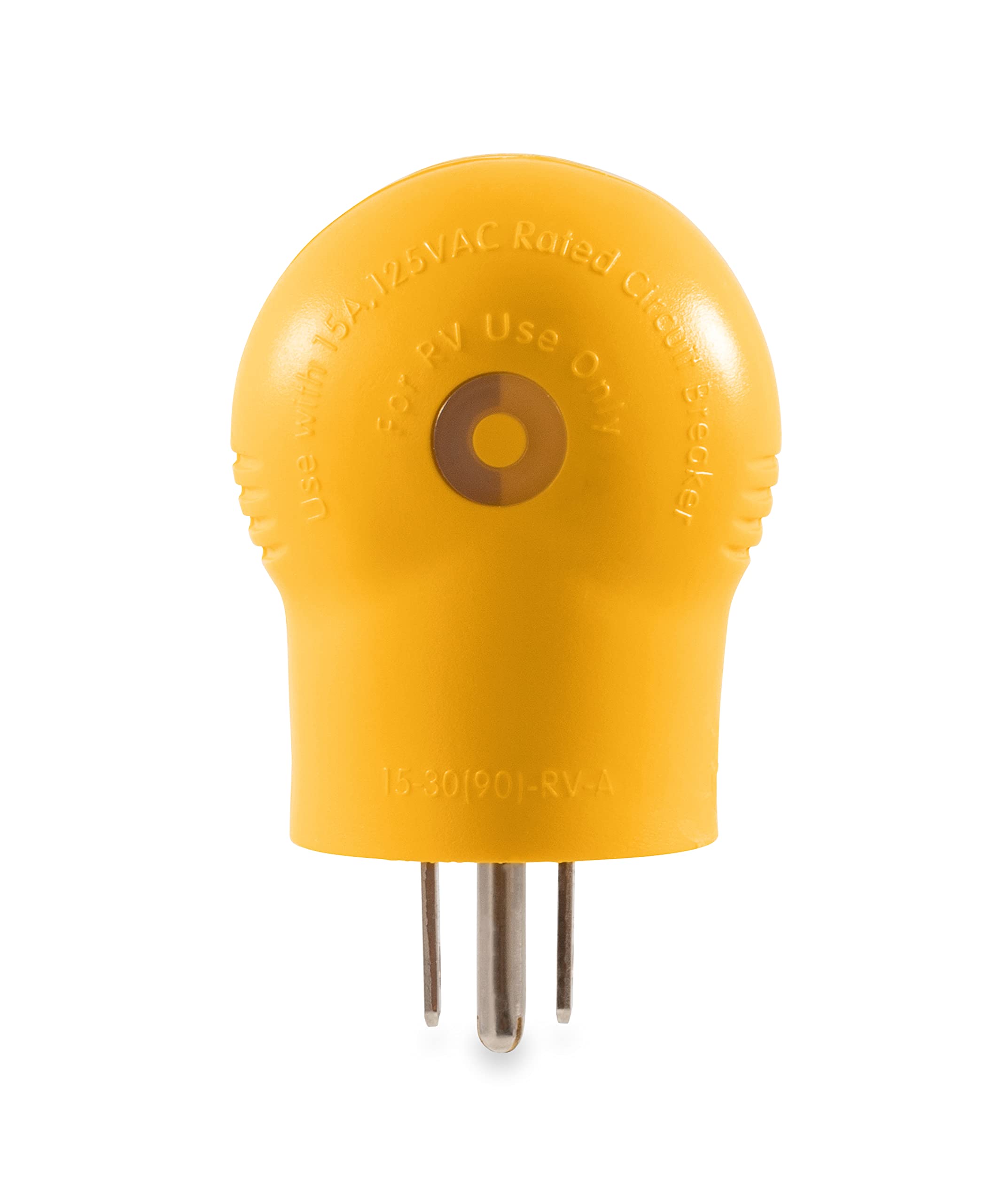 Camco Power Grip Rv Electrical Adapter 15-30 Amp 1 Pk