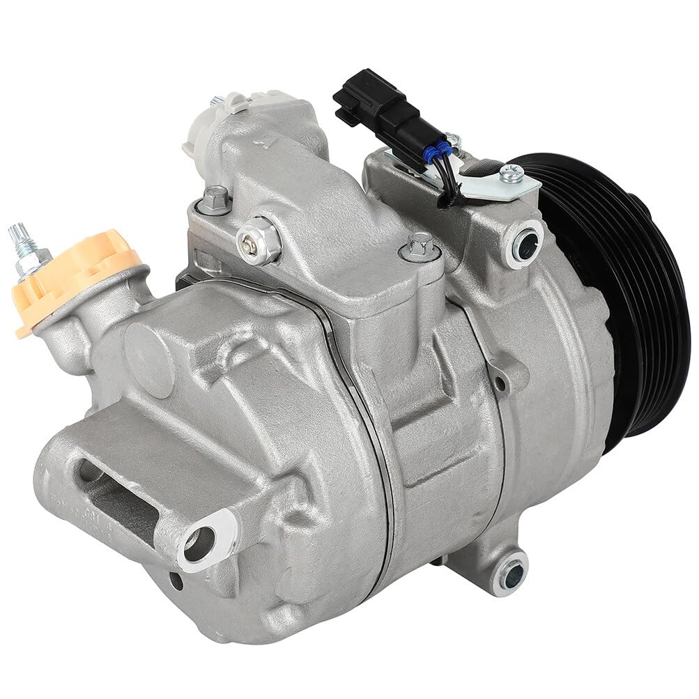 Eccpp A/C Compressor With Clutch 2013-2019 Fit For Ford Explorer 3.5L 2013-2016 Fit For Lincoln Mks Mkt 3.5L Ac Compressor