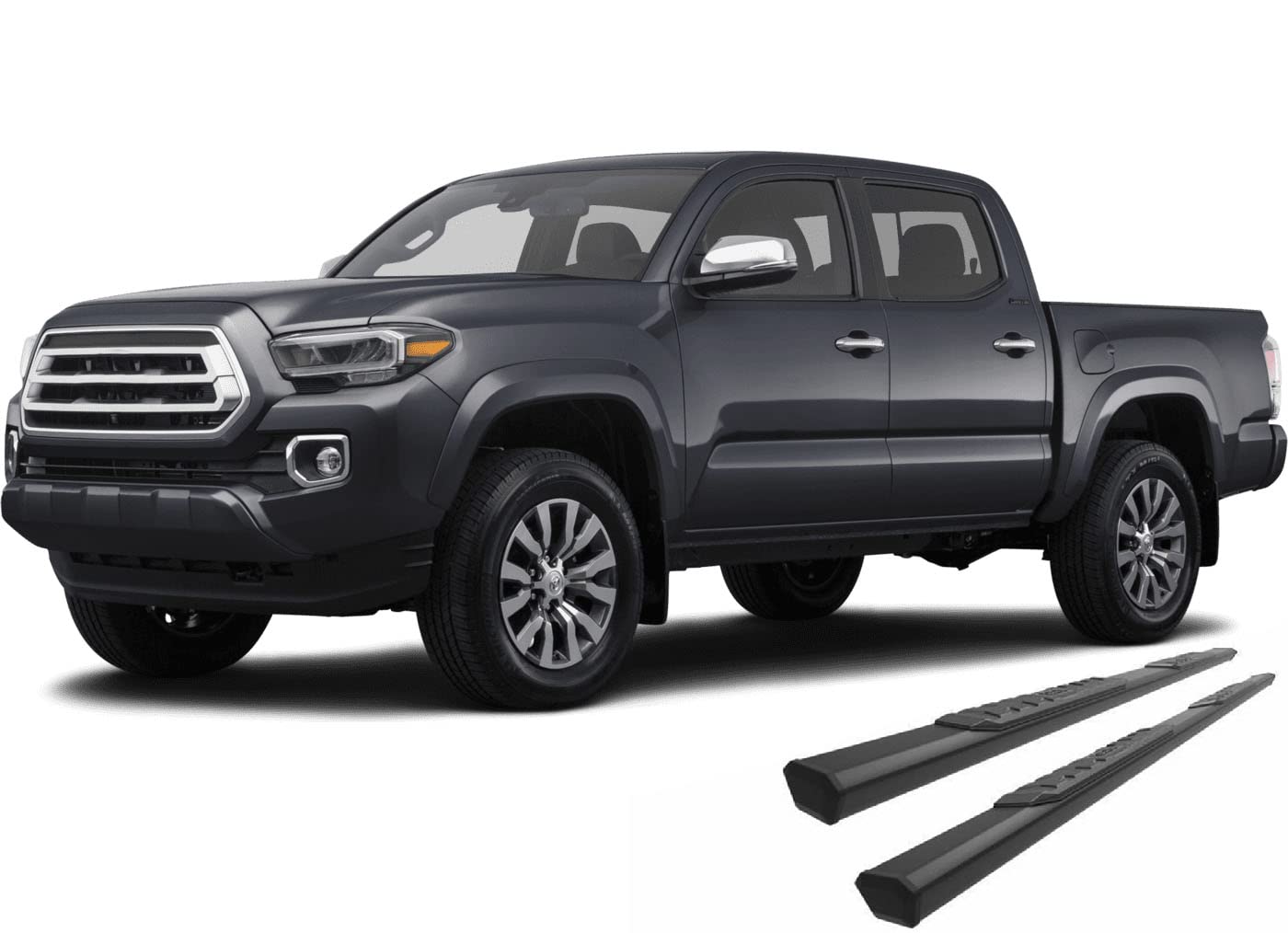 Black Horse Off Road Black Horse Epic Running Boards Black Compatible With 2022-2023 Toyota Tundra-E4085