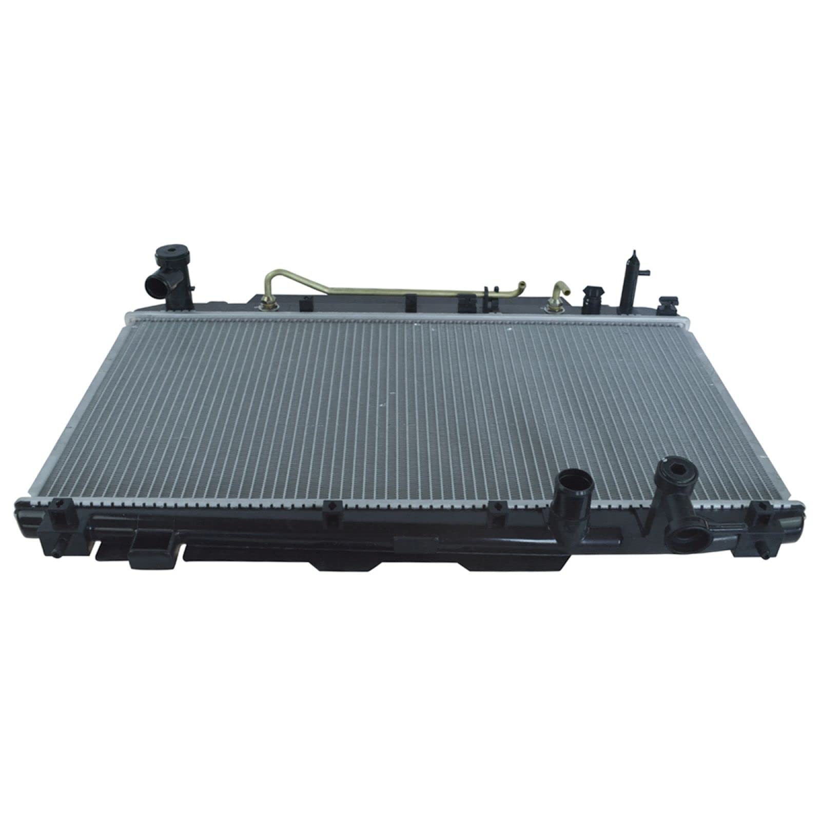 Trq Radiator Assembly Aluminum Core Compatible With 01-03 Toyota Rav4 Cu2403 Cu2411 To3010158