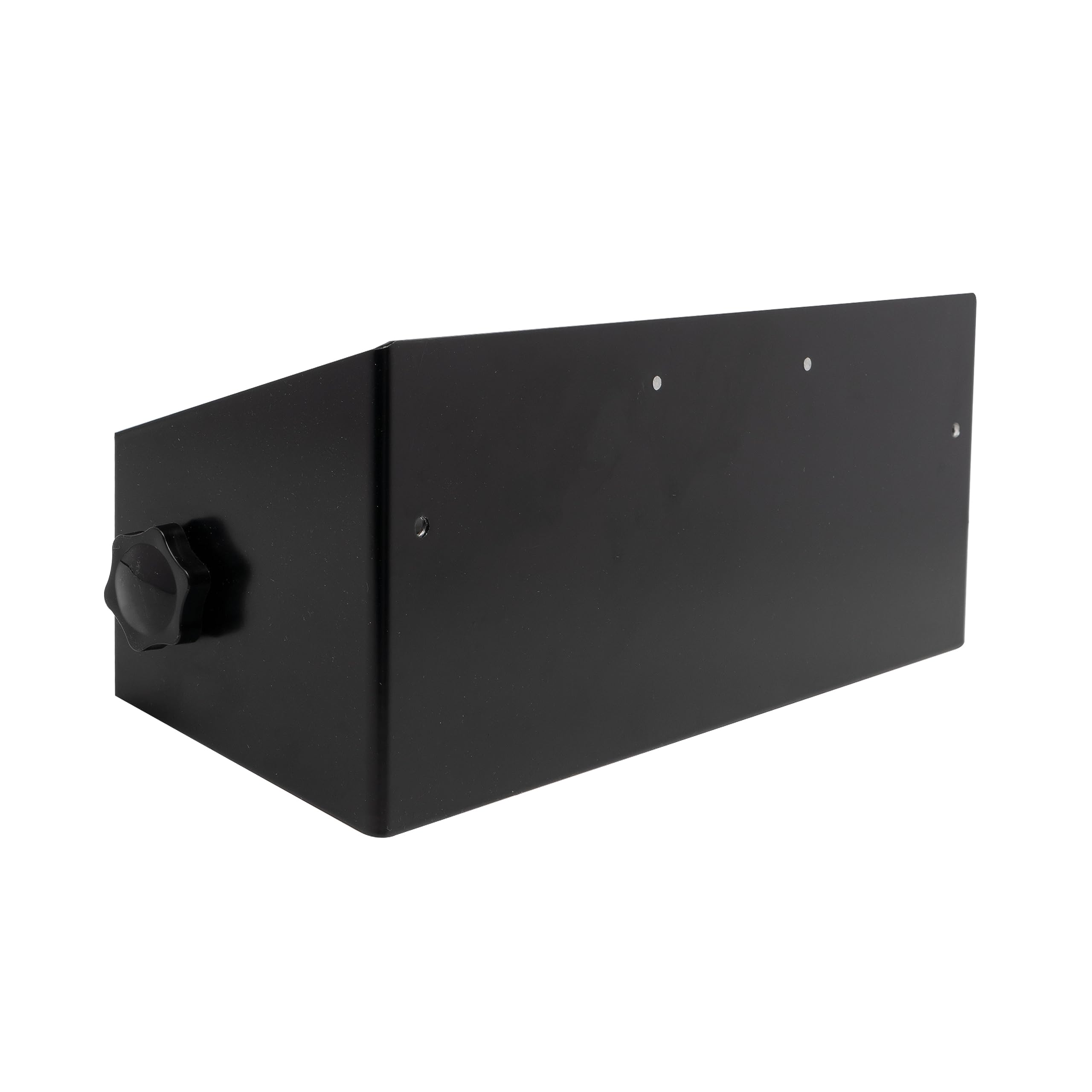 Extreme Max 5001.6131 Aluminum Wall-Mount Paper Towel Holder For Enclosed Trailer, Shop, Garage, Storage - Black