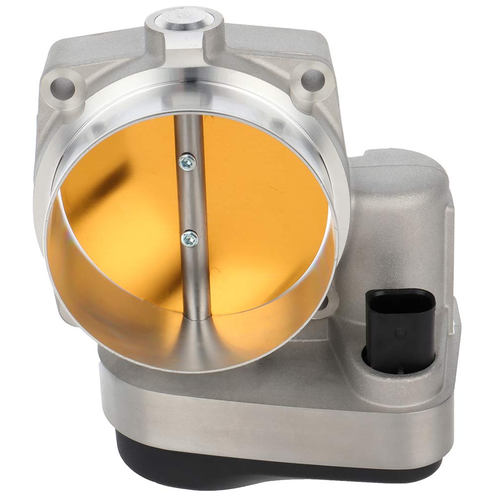 90mm Enlarged Electric Throttle Body ROADFAR Fit for Chrysler 300 2005-2012 5.7L 6.1L, for Dodge for Challenger 2009-2012 5.7L,