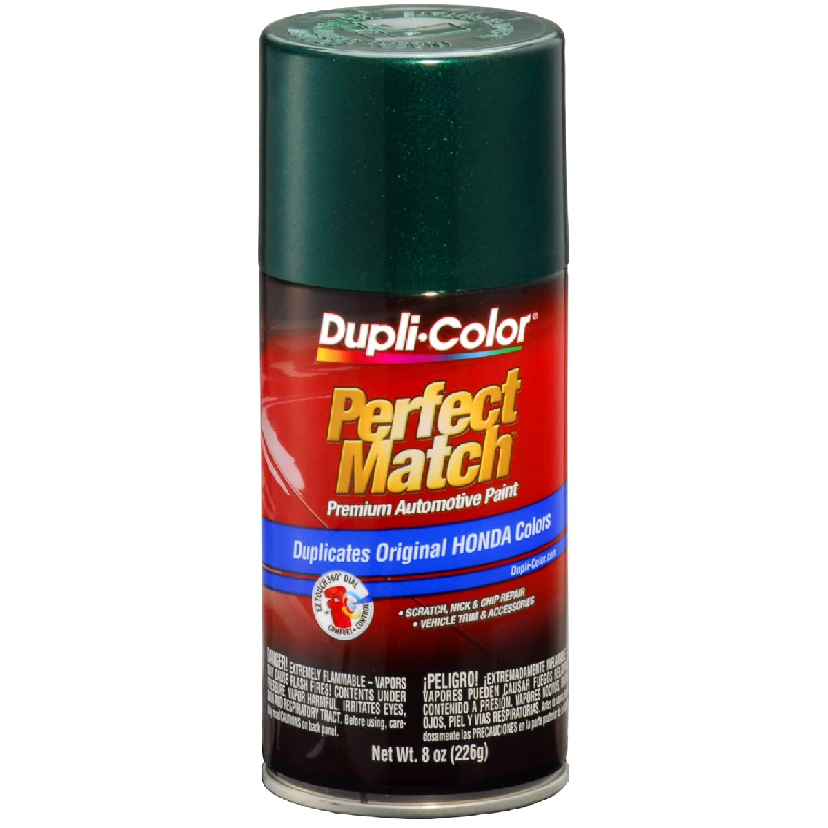 Dupli-Color EBHA09767 Perfect Match Automotive Spray Paint - Honda Clover Green Pearl, G95P - 8 oz. Aerosol Can