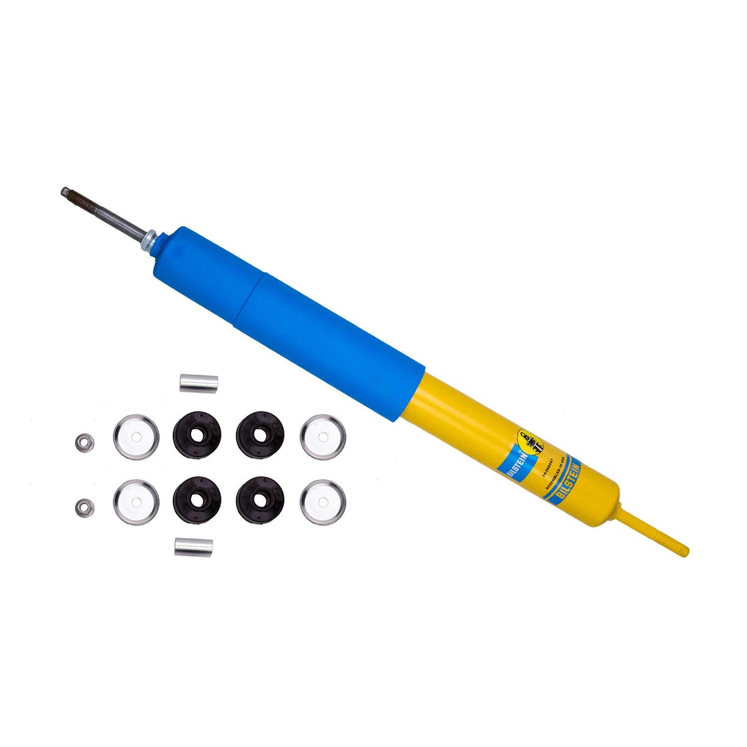 Bilstein 24-268097 Monotube Shock Absorber (B6 Performance 04-09 Chevy Kodiak V8 Rear), 1 Pack , Yellow