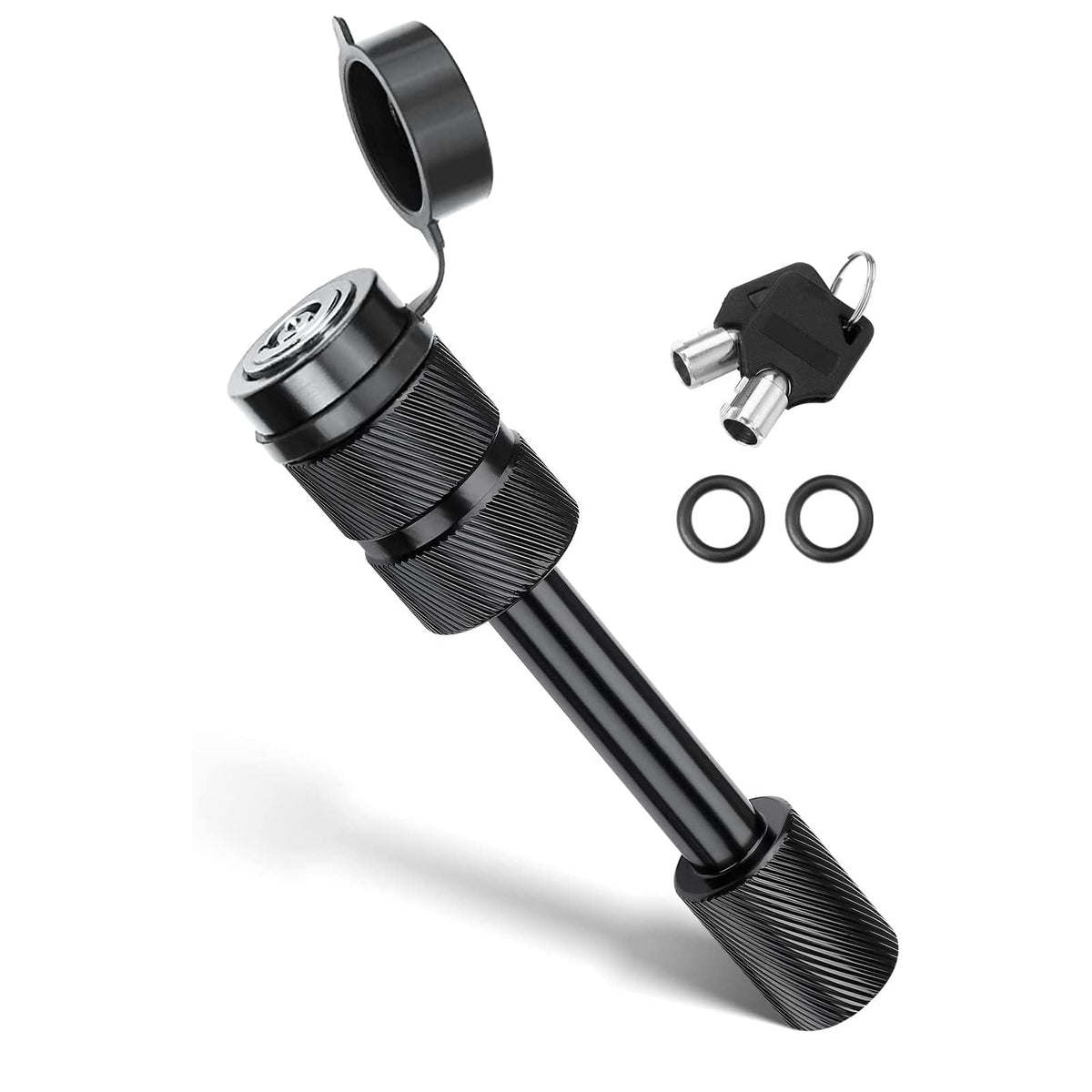 Joytutus Trailer Hitch Lock, With 5/8'' Dia 2-3/4'' Long Pin, Fits 2 Inch Class Iii-Iv Receiver, For Trailer Truck Car Boat, Wit