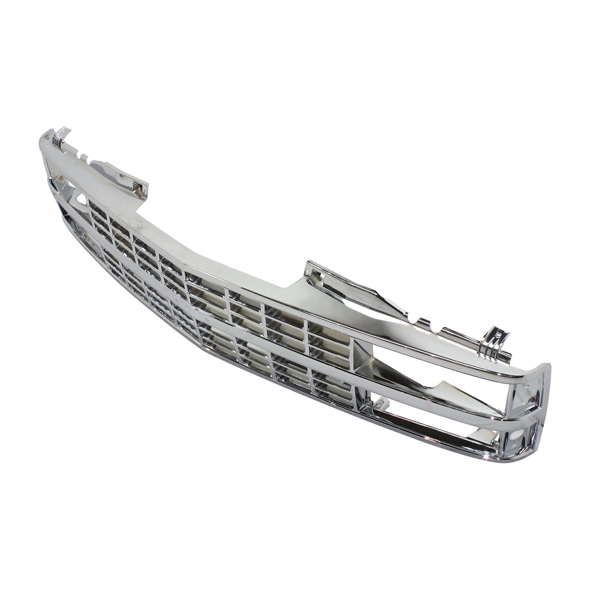Garage-Pro Grille Assembly for Chevrolet Blazer/C1500 1992-1993, Chrome Plastic, Model JCWRBC070101CGP