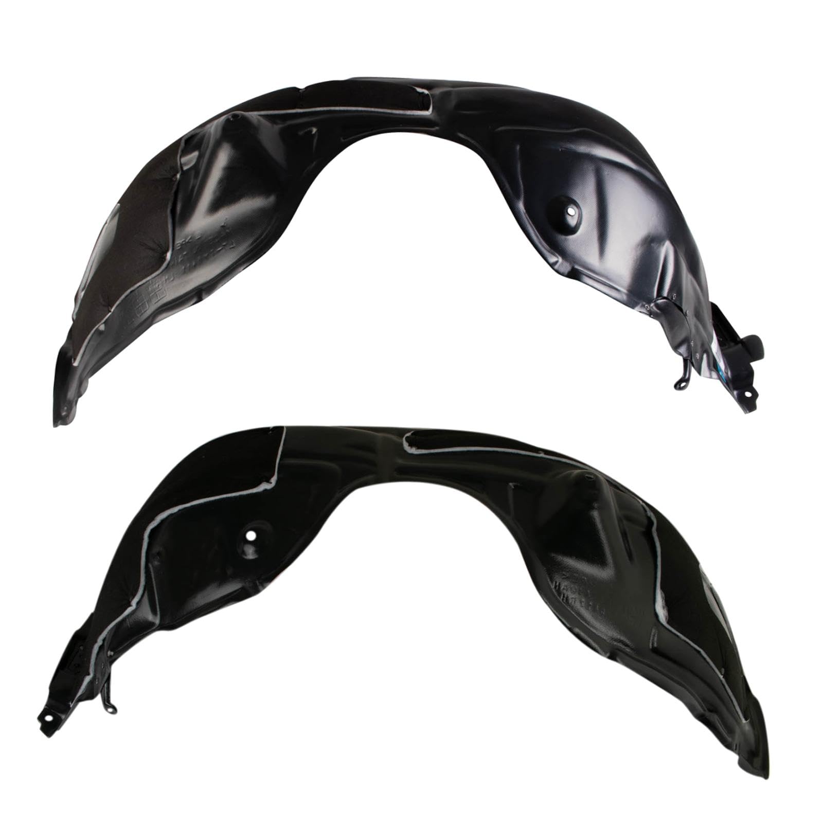 Trq Inner Fender Liner Set Compatible With 2016-2018 Lexus Es300H Es350 Lx1248136 Lx1249119