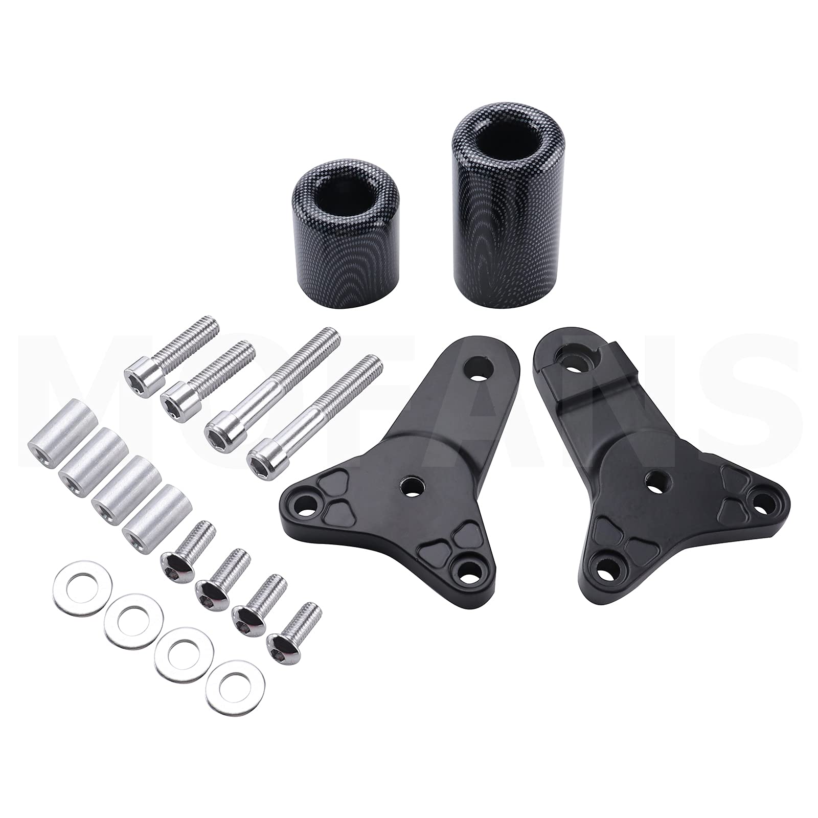 Mofans Carbon Frame Slider Crash Bars Protector Fit For Suzuki Gsxr 600 750 2011 2012 2013 2014 2015 2016 2017 2018 2019 2020