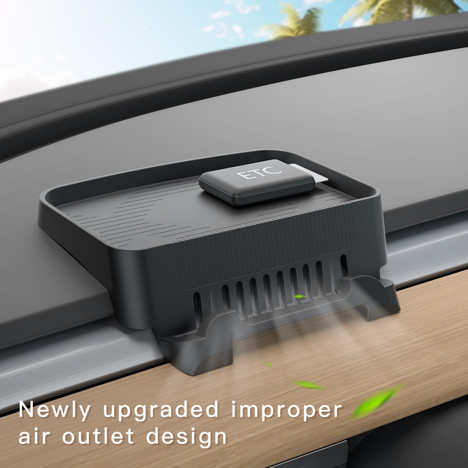 Topfit for Tesla Model 3 Y Instrument Panel Tray Organizers Phone Holder Sunglasses Mount for Tesla Model 3 Y Accessories