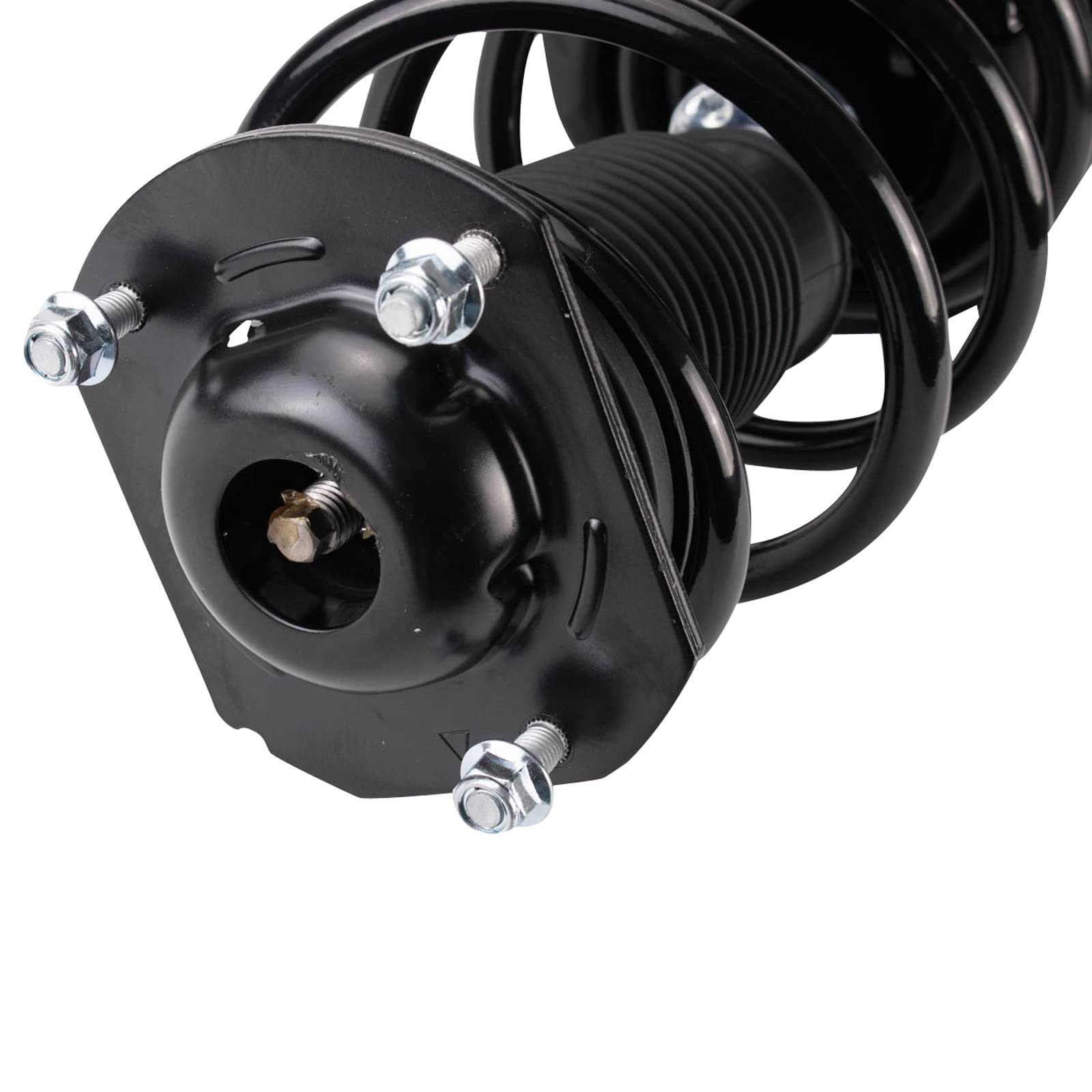 Trq Front Strut & Coil Spring Assembly Set Driver & Passenger Sides Compatible With 08-12 Buick Enclave 09-12 Chevrolet Traverse