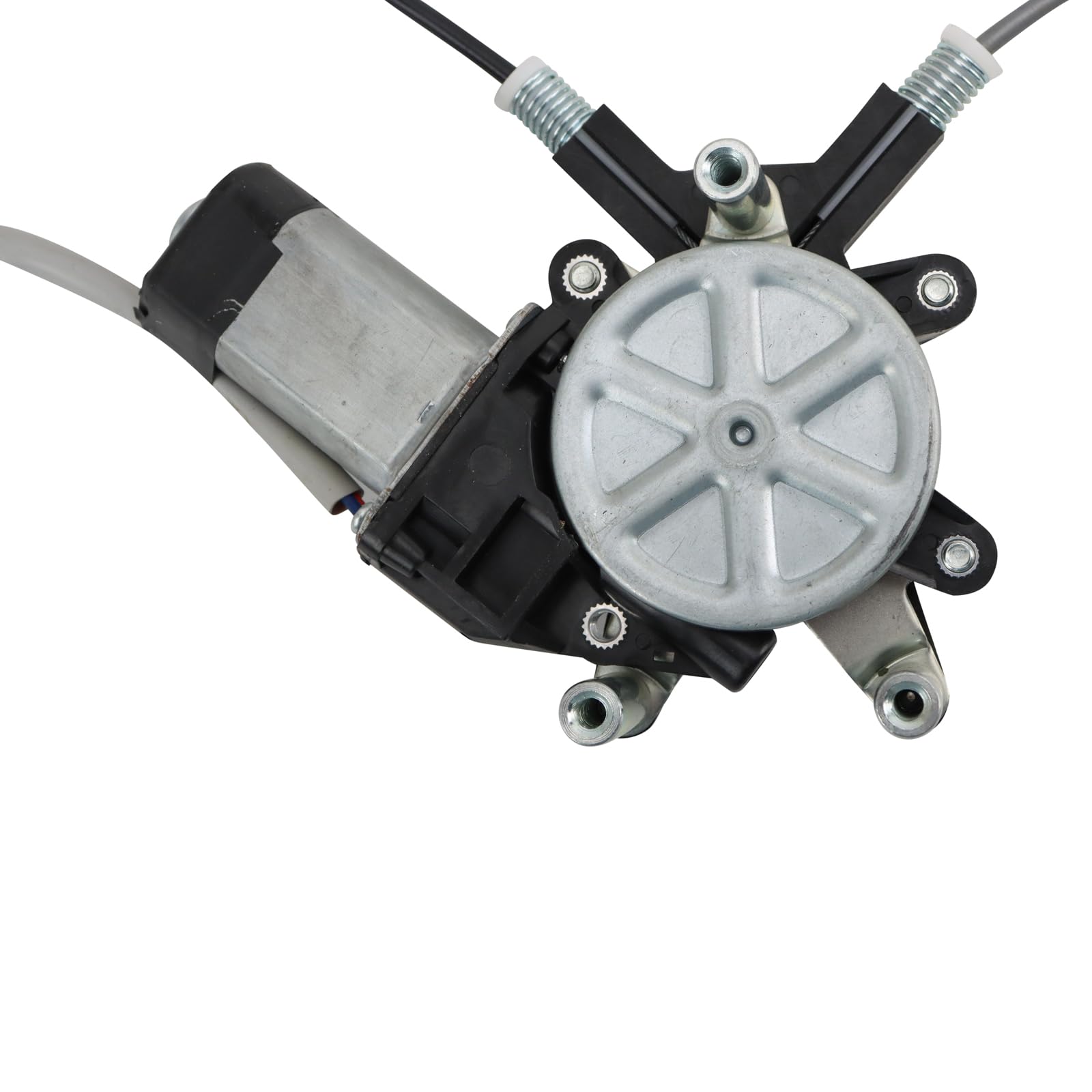 Trq Rear Right Power Window Regulator & Motor Assembly Passenger Side Compatible With 2005-2010 Dodge Dakota 2006-2009 Mitsubish