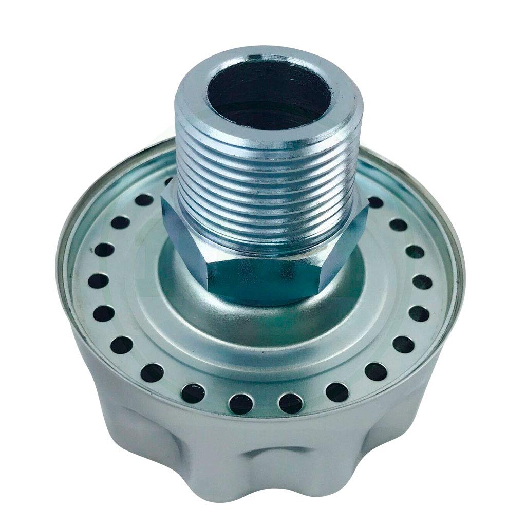 Buyers Products HBF16 DC Hydraulic Power Unit 1 Inch Breather Cap, Free Flow Ventilator for Reservoir, Oil-Resistant, 1 NPT