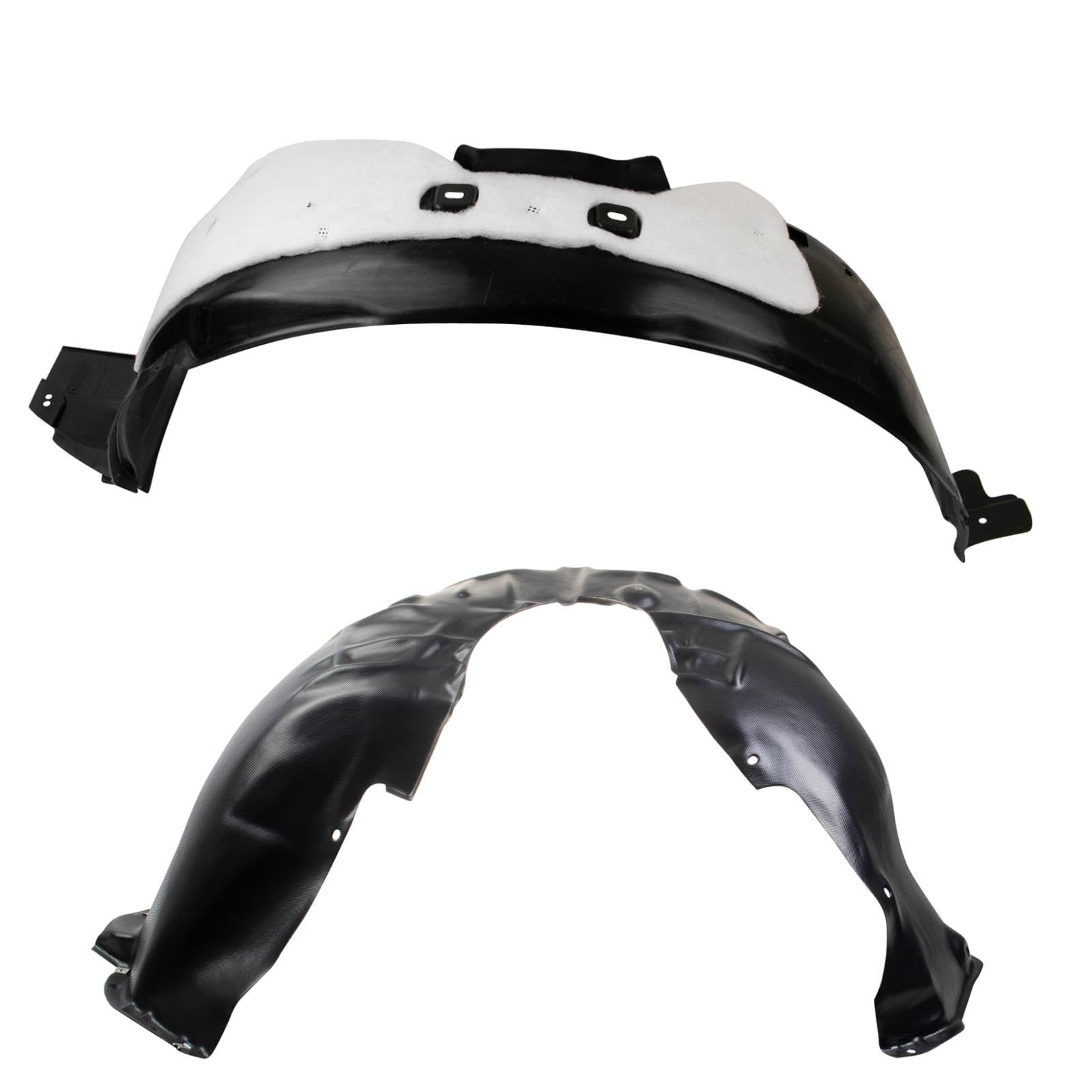 Trq Front Inner Fender Liner Set Compatible With 2016 Chevrolet Cruze Gm1248226 Gm1249269