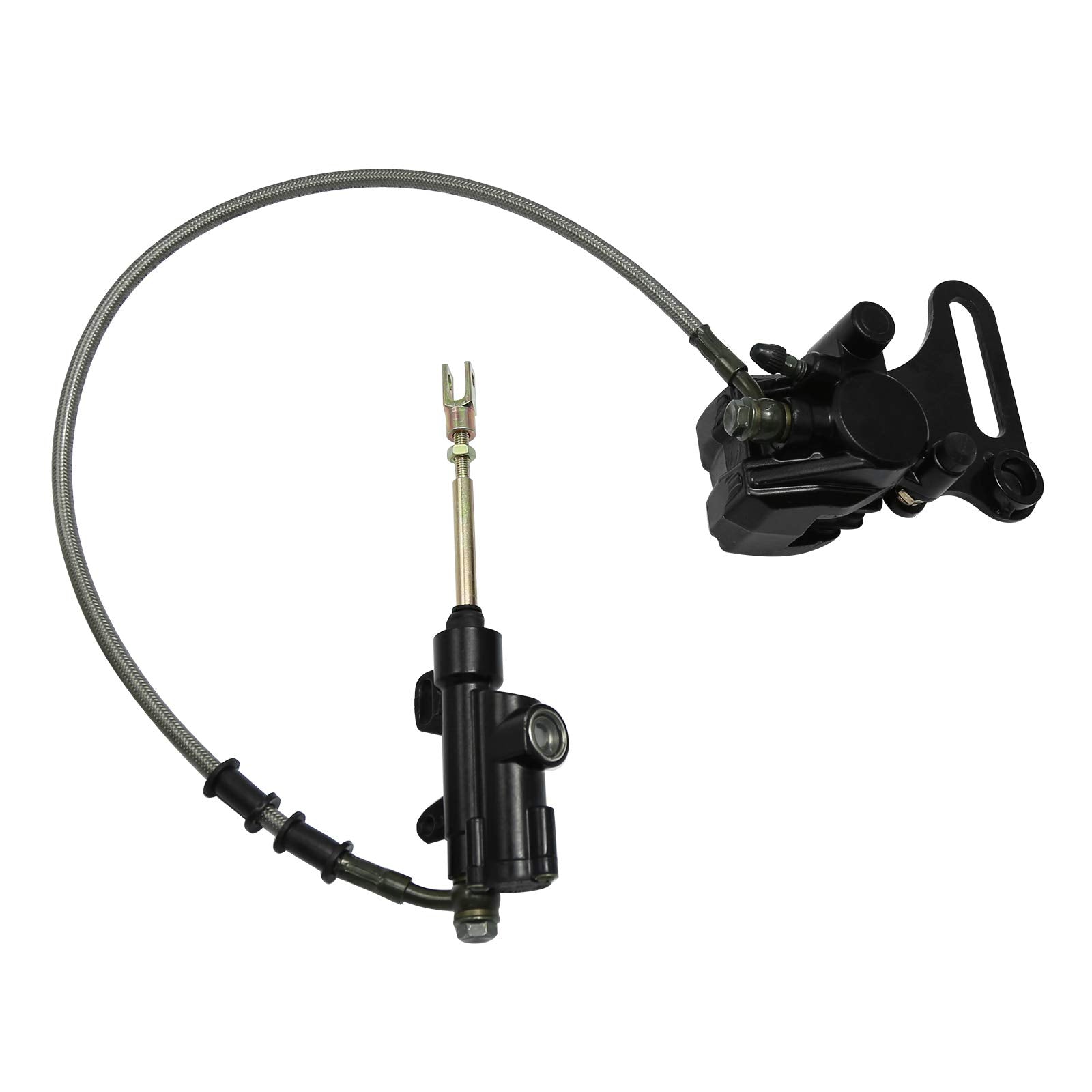 15Mm Rear Brake Assembly Master Cylinder Caliper Coolster For Sdg Ssr 107 110 125 I Bk12