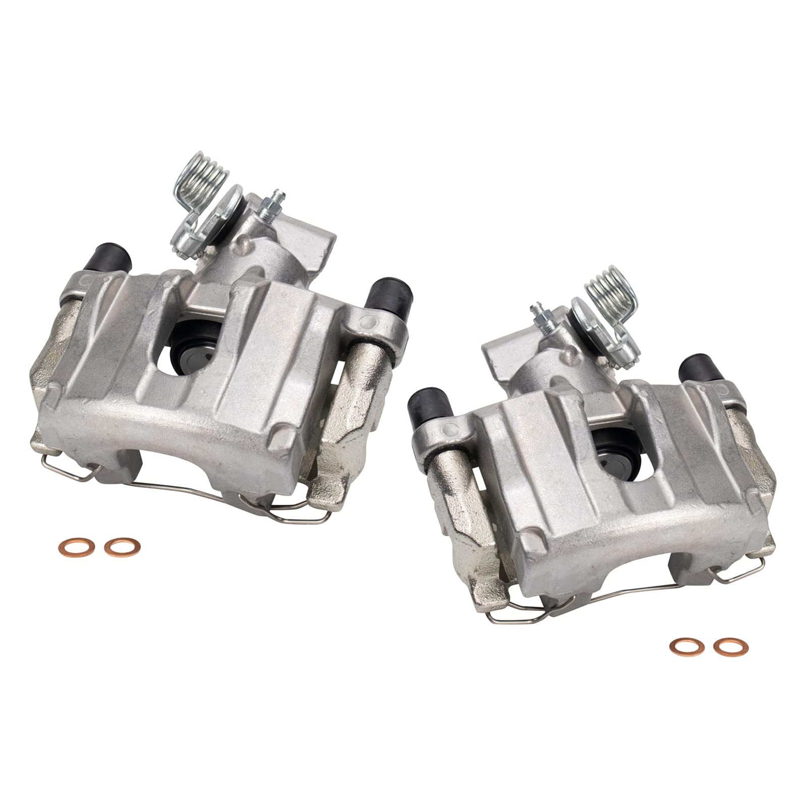 Trq Rear Brake Caliper Set Compatible With 2006-2008 Mazda 5