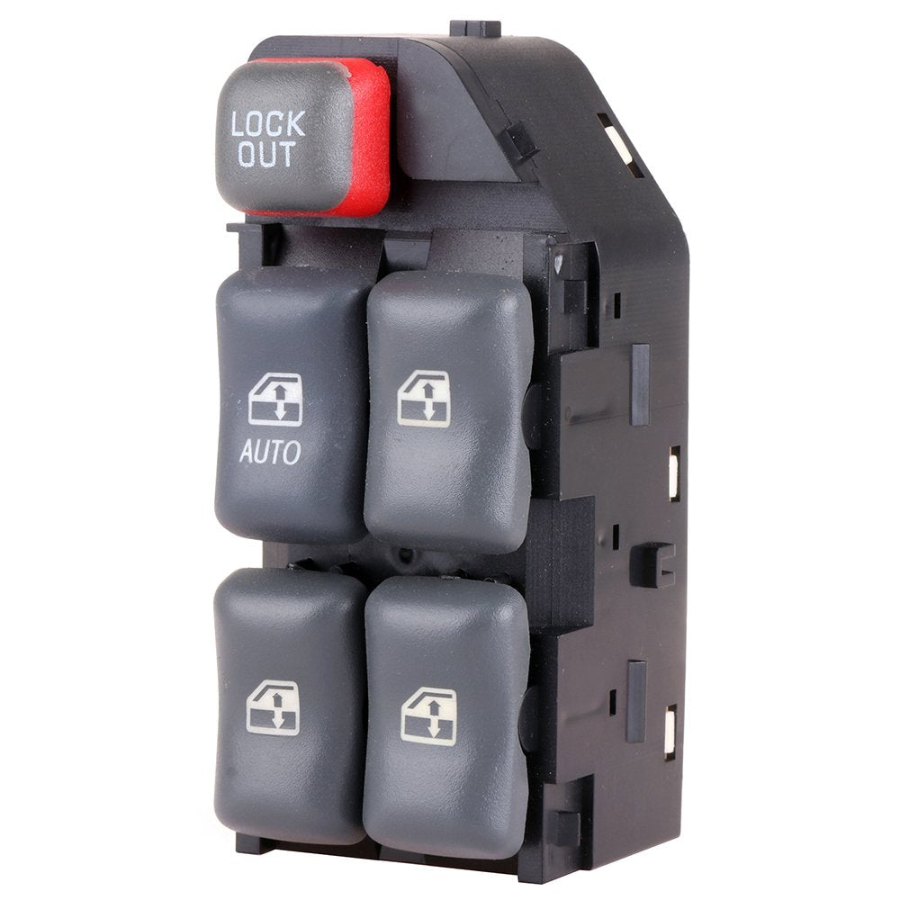 Ineedup Window Switch Driver Side Power Window Switch Fits For Pontiac Grand Prix 1997-2003 Oe 10290244 901-023