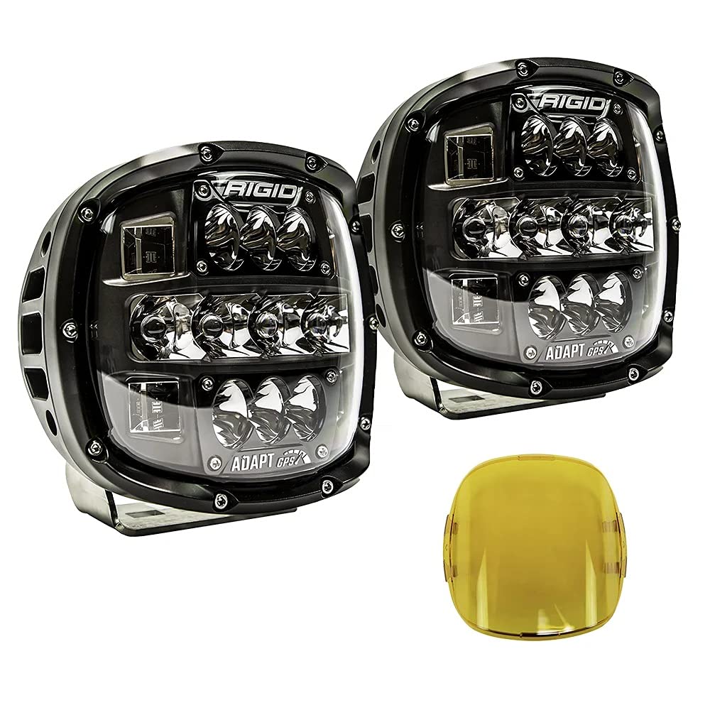 Rigid Industries 300415 Powersports Led Light - Pair, Clear