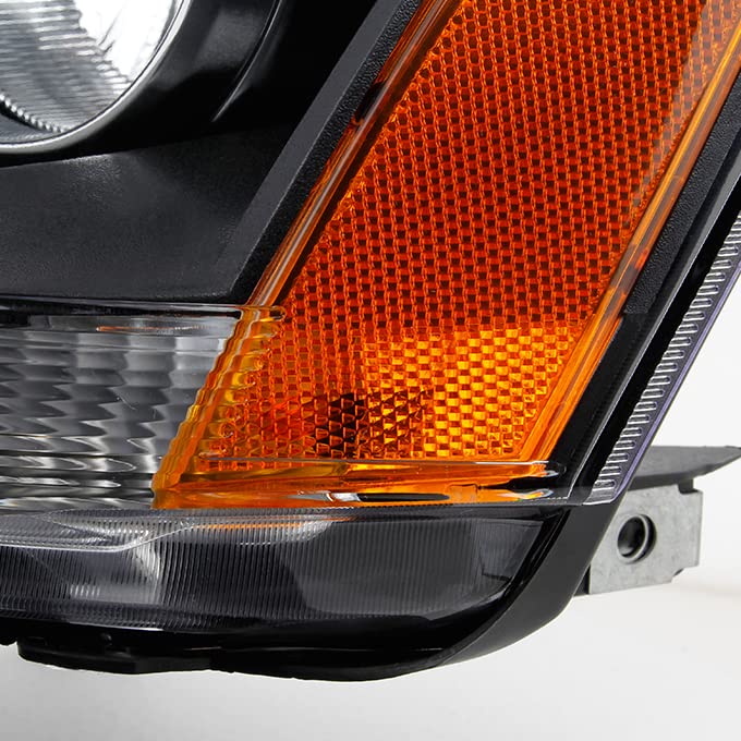 Akkon - For 08-14 Dodge Avenger Oe Replacement Black Bezel Headlights Driver/Passenger Head Lamps Pair Replacement