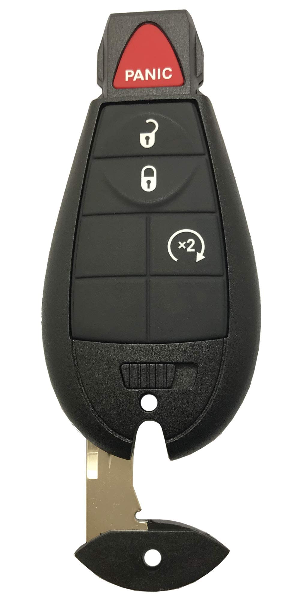 Horande Replacement Key Fob Cover Case fit for 2008-2015 Dodge Ram 1500 2500 3500 Truck Chrysler Jeep Keyless Entry Remote Contr