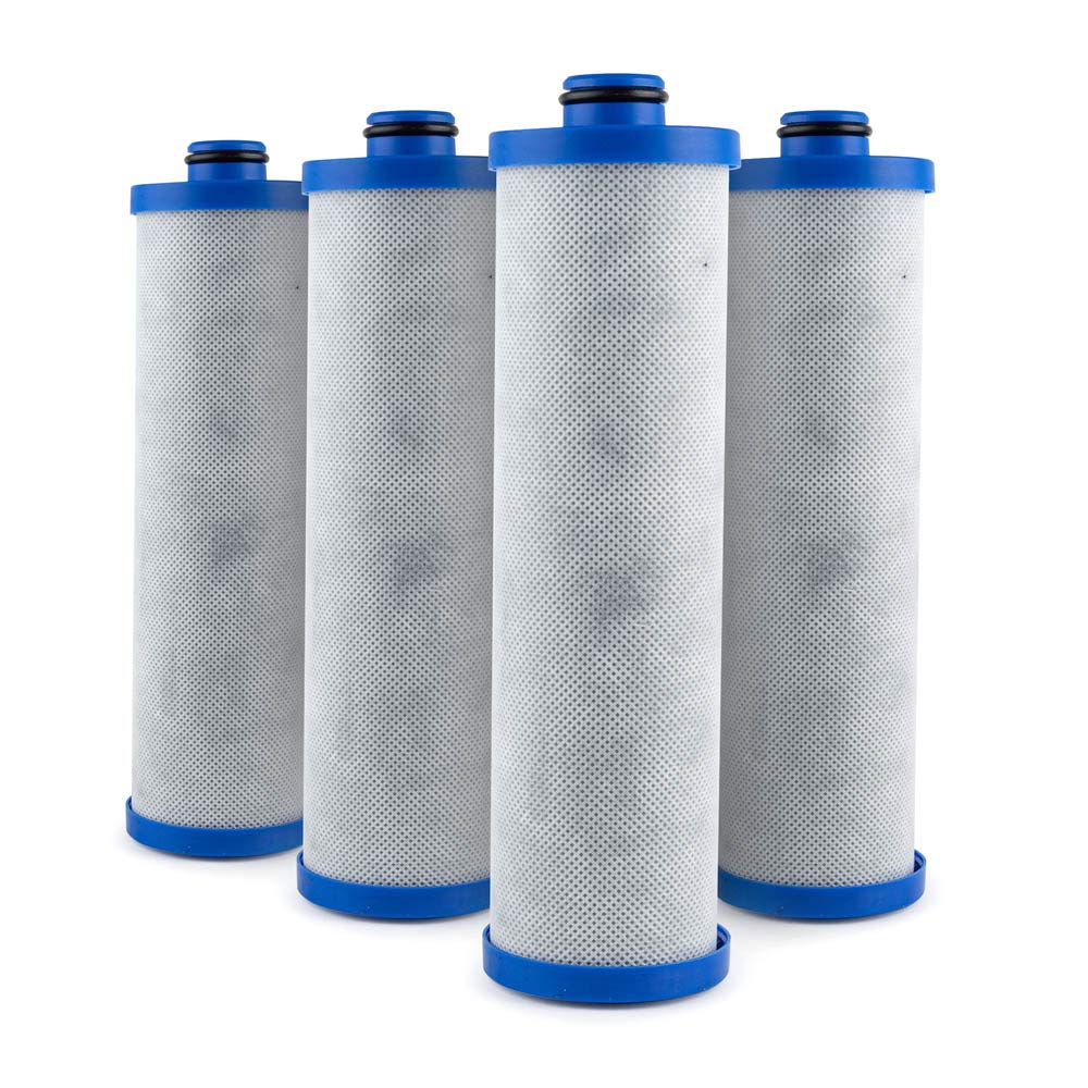 Clear Choice Replacement Compatible Water Filter (Kw1) For Built-In Rv Water Filtration Systems, 4-Pack
