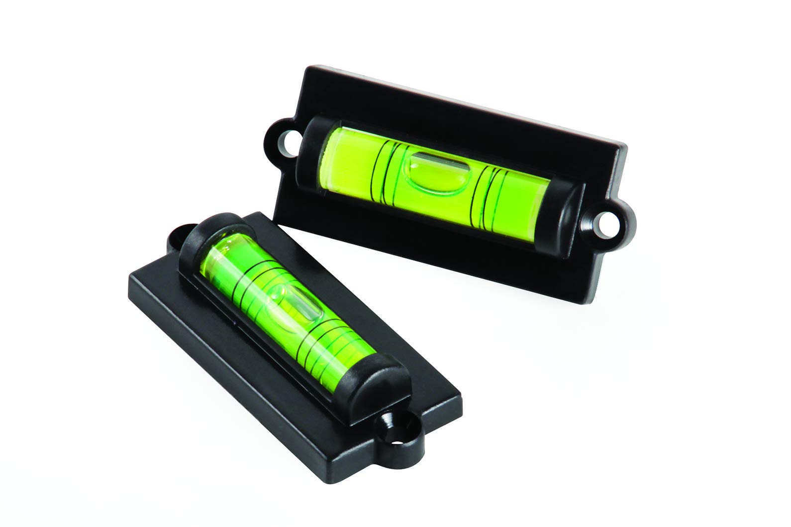 Camco Camper / Rv Level - Features Front To Back / Side To Side Rv Leveling - Easy Install W/ Screws Or Adhesive Tape - 2-Pack (