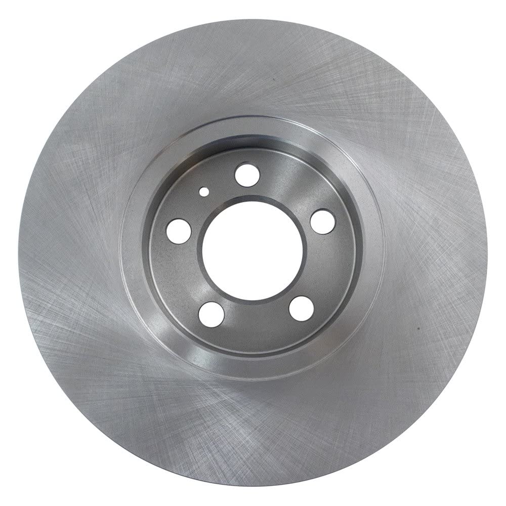 Trq Front Brake Rotors Set Vented Compatible With 1999-2010 Volkswagen Beetle 1999-2006 Golf 1999-2005 Jetta