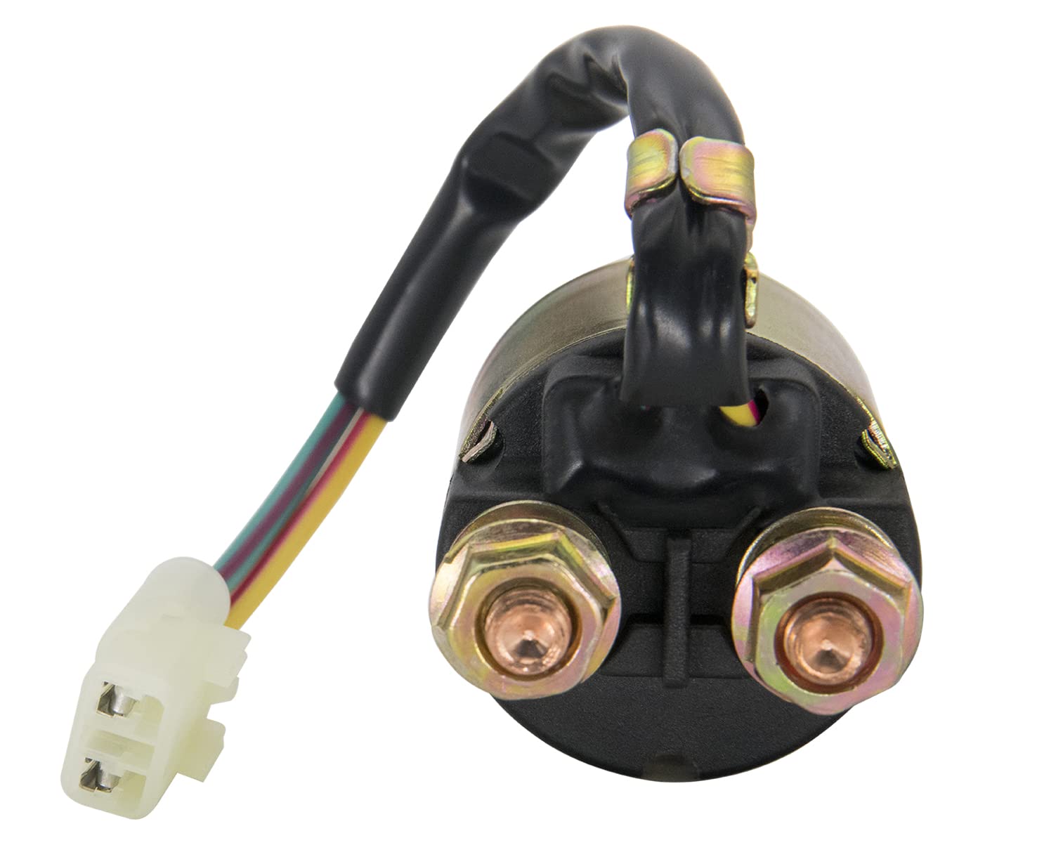 2Pcs Starter Solenoid Relay Compatible For Honda Trx90 Trx300 Trx350 Trx400 Trx420 Trx450 Trx450Es Trx500 Trx650 Trx680 Fourtrax Rancher Foreman 35850-Hm7-000