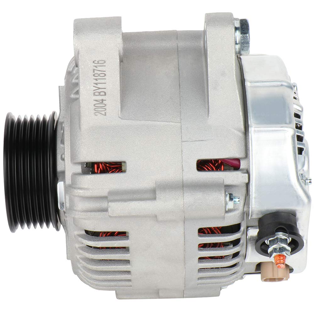 SCITOO Alternator Replacement for Toyota for Avalon 1998-2004, for Toyota for Sienna 1998-2003 13706 13806 12V 100Amp CW S6 Pull