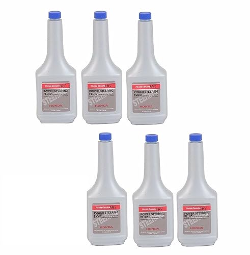 Compatible With Honda Acura Power Steering Fluid 12 Oz Bottle Pack Of 6 08206 9002