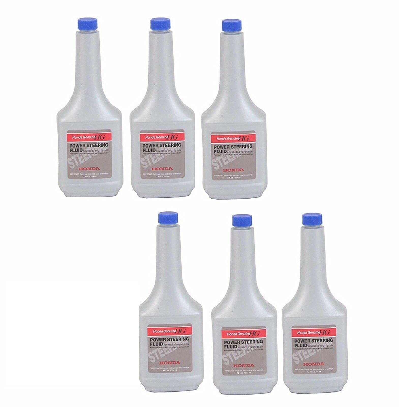 Compatible With Honda Acura Power Steering Fluid 12 Oz Bottle Pack Of 6 08206 9002