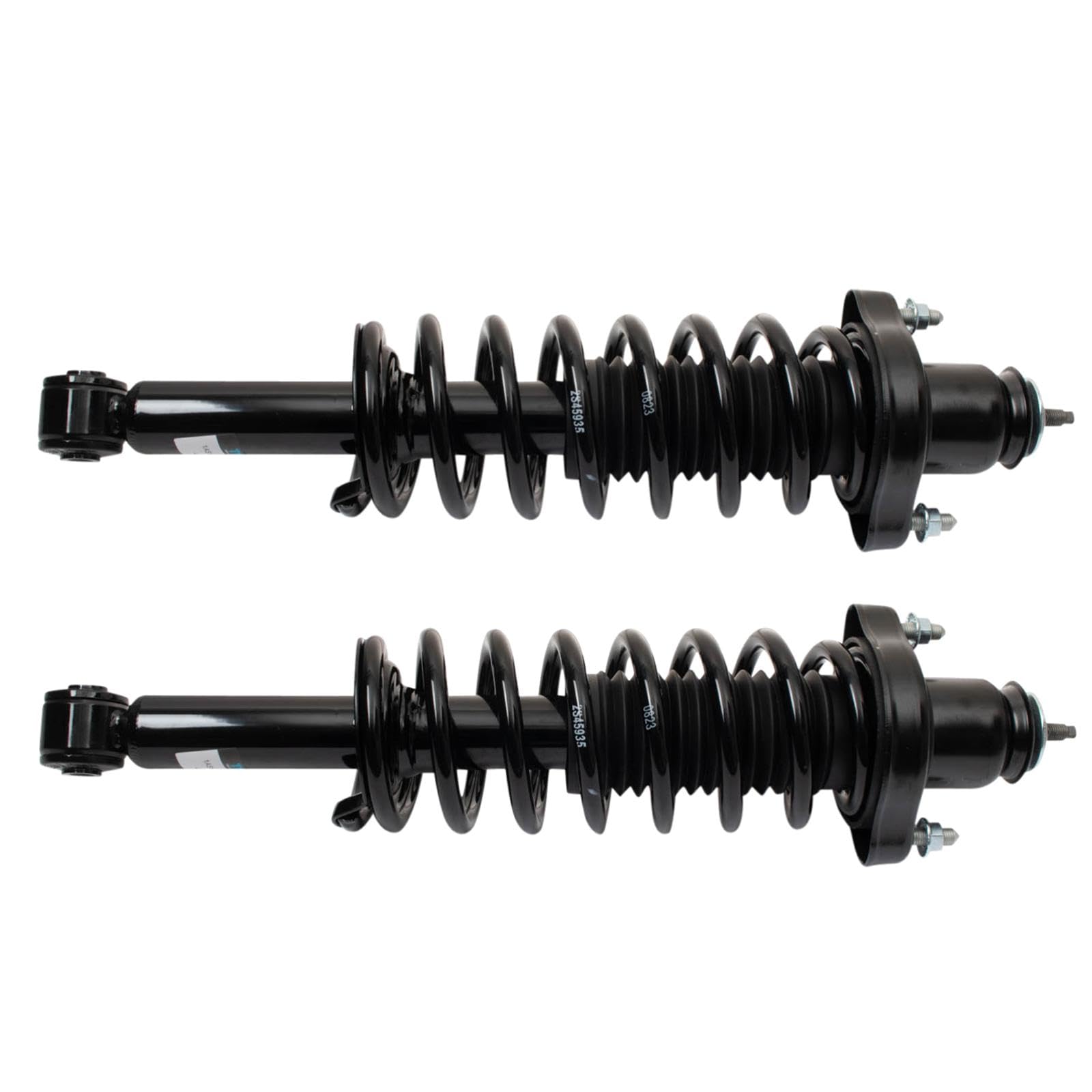 Trq Rear Shock & Spring Assembly Set Compatible With 2008-2013 Mitsubishi Outlander