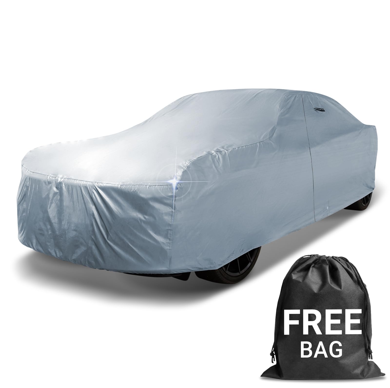 Icarcover 18-Layer Car Cover Waterproof All Weather, Premium Quality Car Covers For Automobiles, Uv Protection, Bmw Z3, Z4, Chry