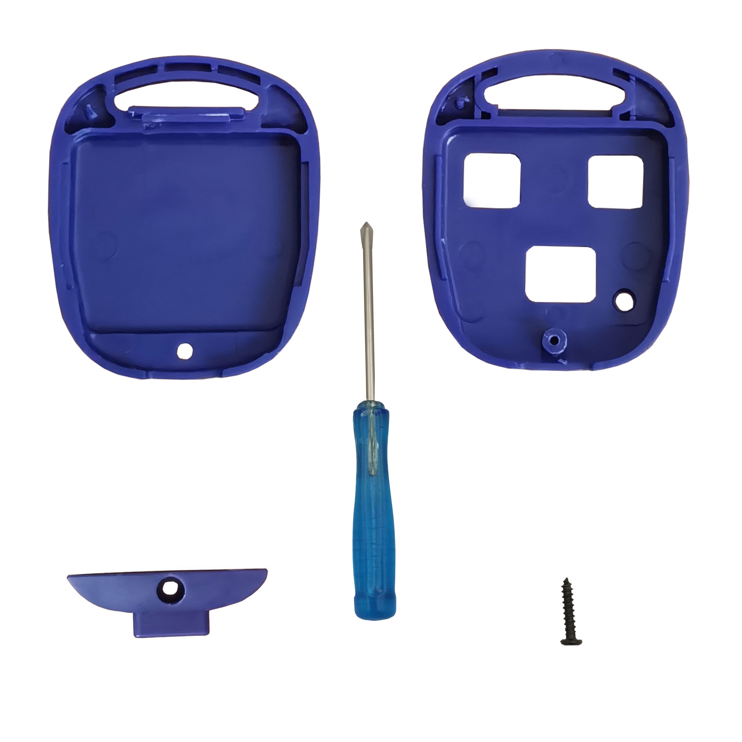 Qixiubia Replacement Keyless Entry Remote For Lexus Keys Housing With Screwdriver Fit For Lexus Gs300 Gs400 Gs430 Gx470 Is300 Ls400 Ls430 Lx470 Rx300 Rx330 Rx350 Rx400H Rx450H Sc430 Key Fob Case(2Pcs)