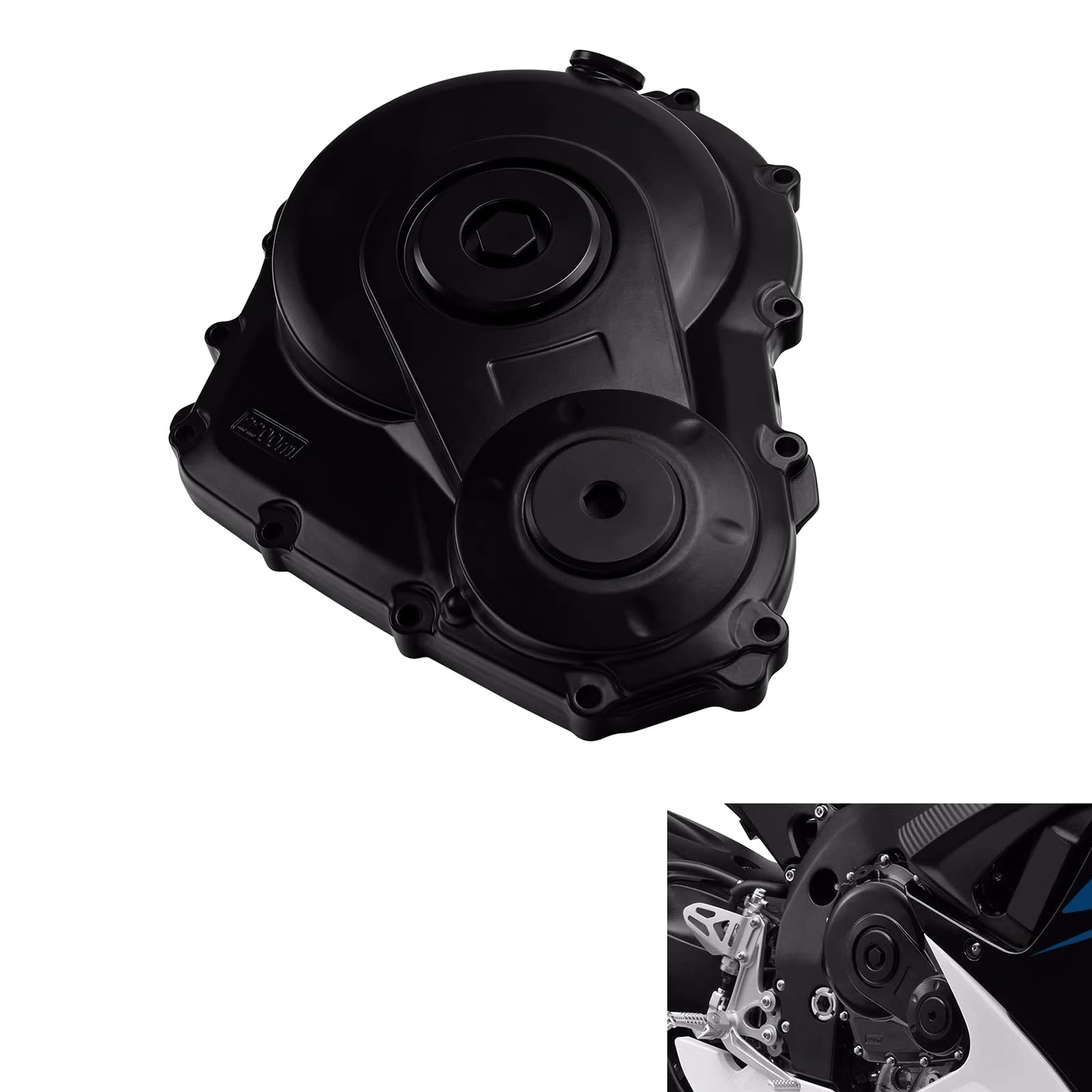 VPZMT Engine Stator Crankcase Cover for 2008-2024 suzuki GSXR600/GSXR750, Replace#11341-37H00-000 (Case Cover-3)