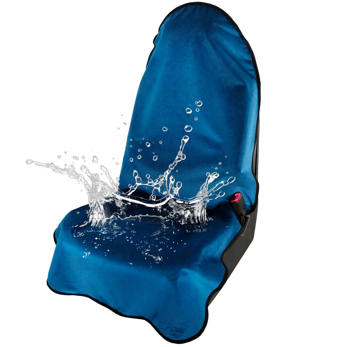 Leader Accessories Waterproof Velvet Car Seat Cover, Sweatproof Non-Slip Seat Protector, Universal Fit For Front Bucket Or Rear