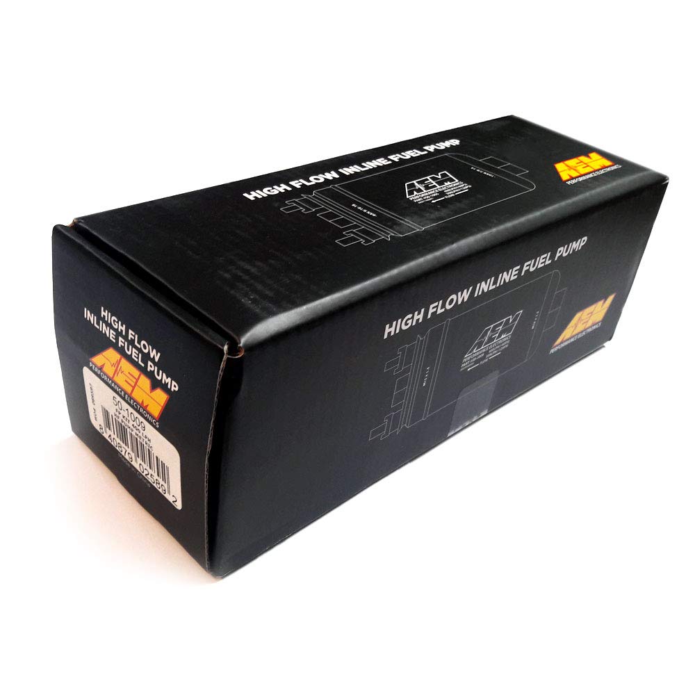 Aem Electron 501009 400Lph Inline High Flow Fuel Pump.