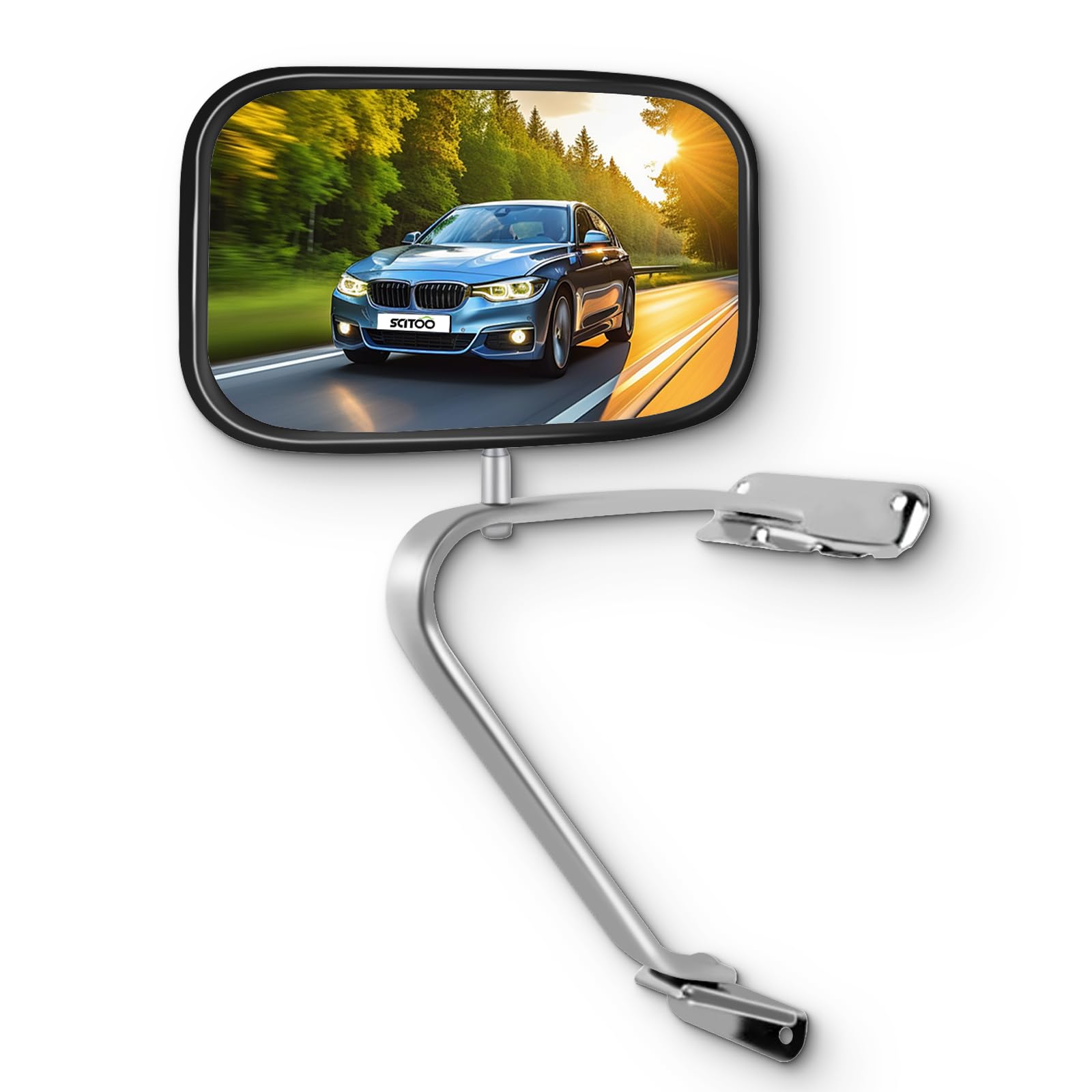 SCITOO Side Mirror Right or Left Side Mirror Fit For 1980-1996 For Ford Bronco II 1991-1994 For Ford Explorer 1980-1984 For Ford