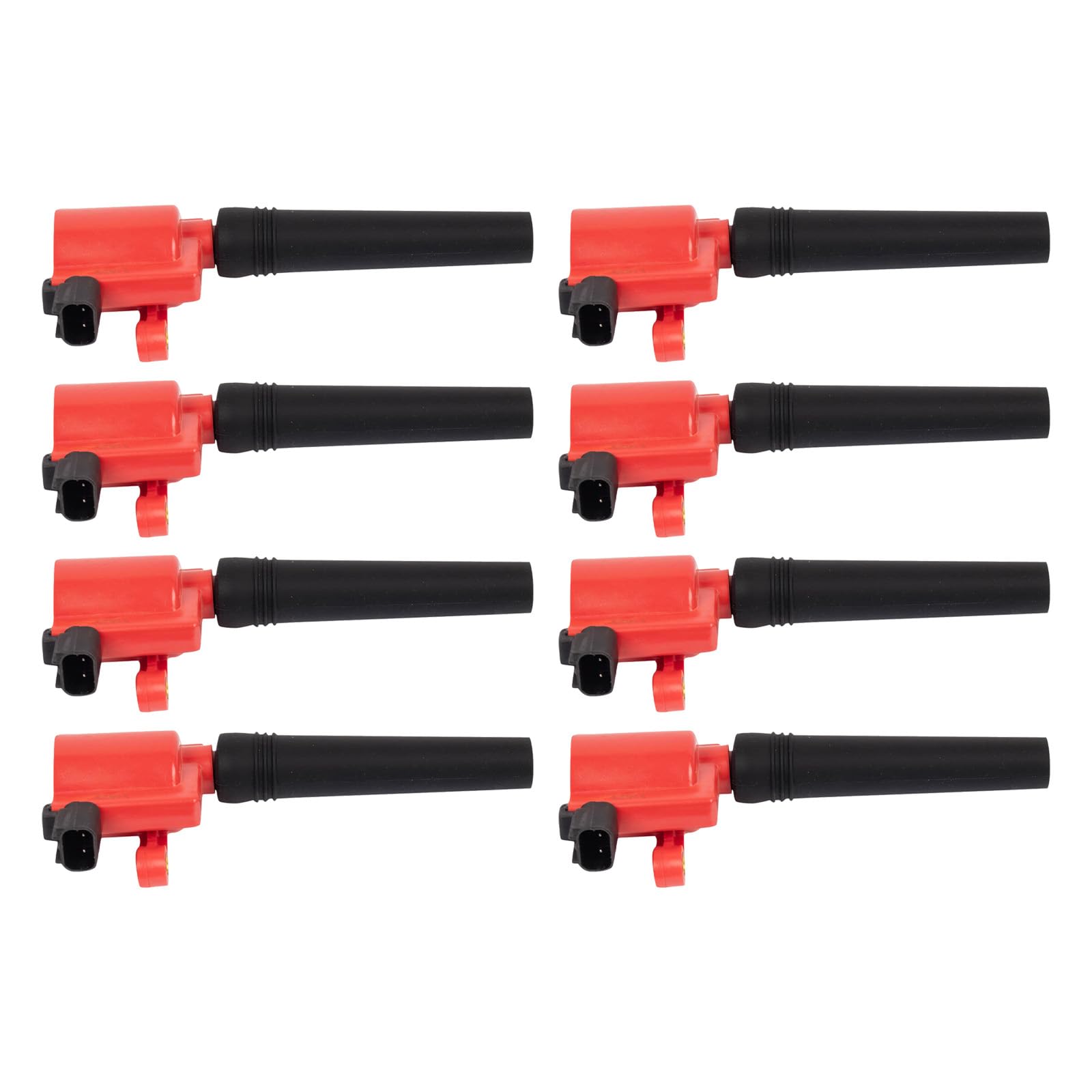 TRQ Ignition Coil Set Compatible with 2002-2005 Ford Thunderbird 2000-2002 Jaguar S-Type 2000-2006 Lincoln LS
